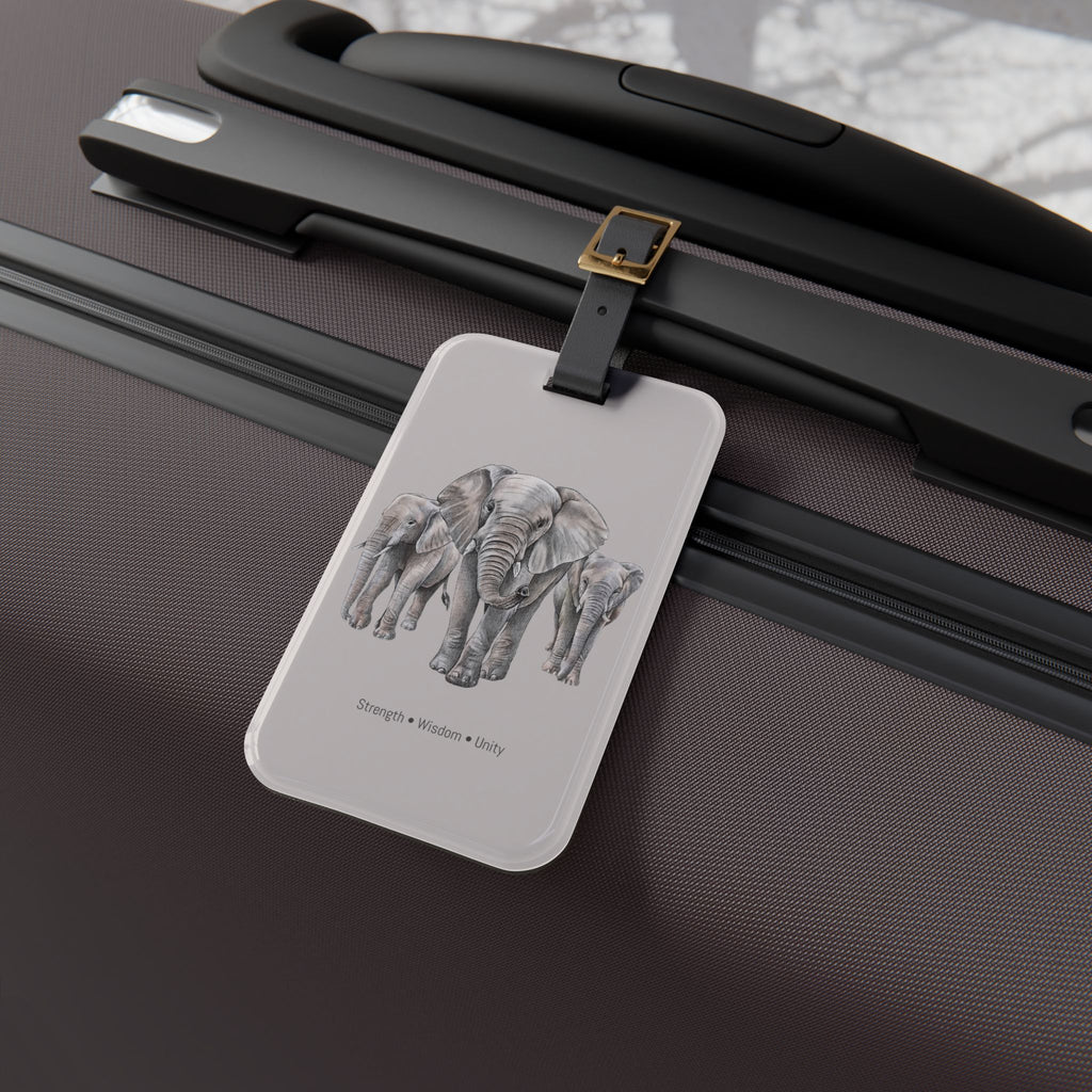 Strength in the Herd Luggage Tag