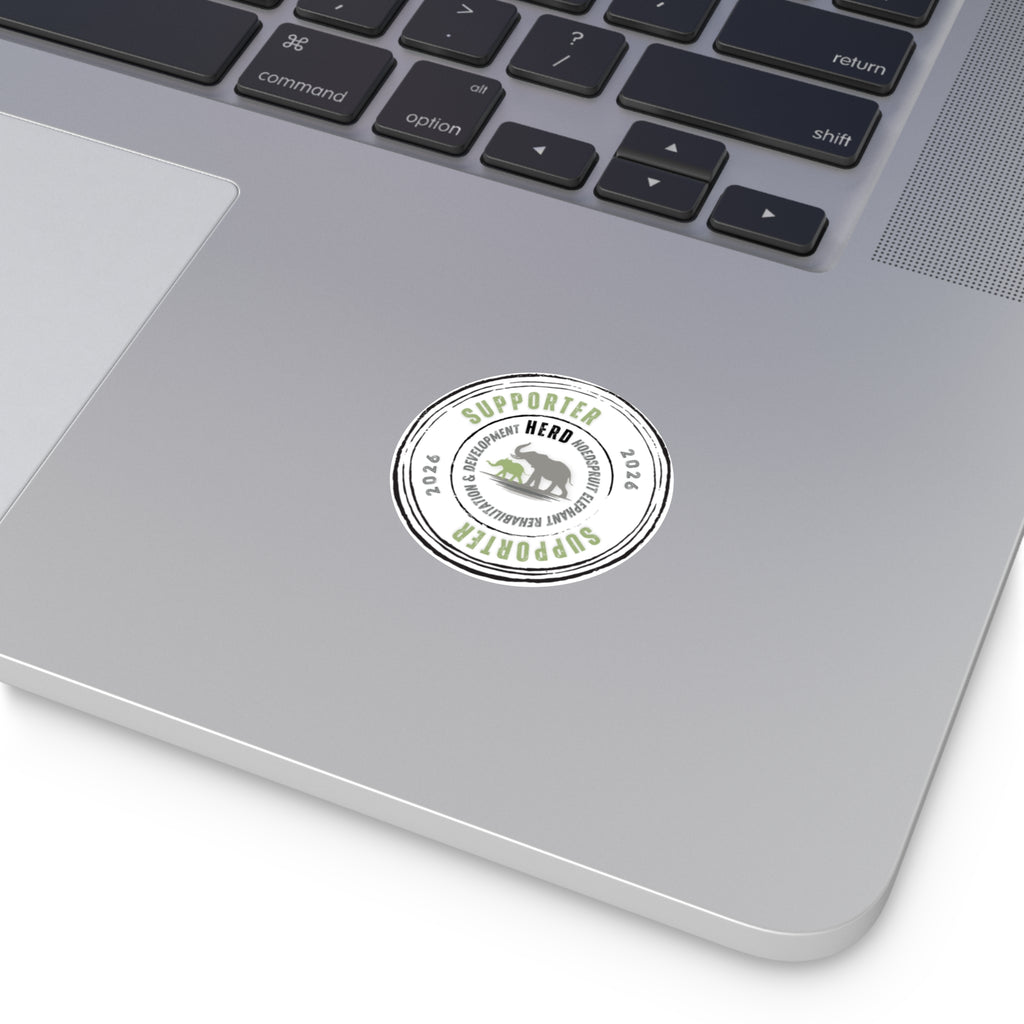 HERD Supporter Round Sticker (Vinyl)