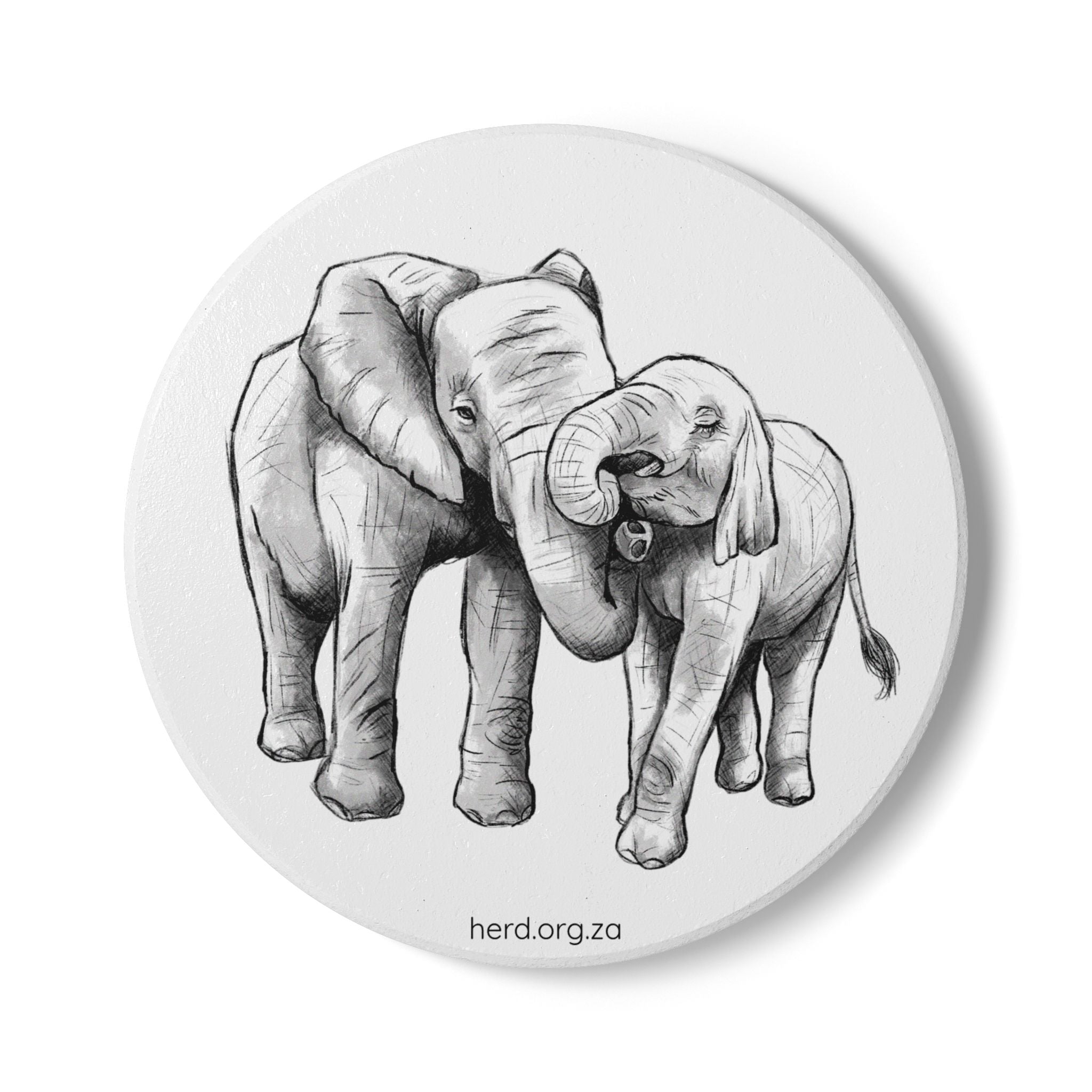 Khanyisa & Timisa Ceramic Coaster