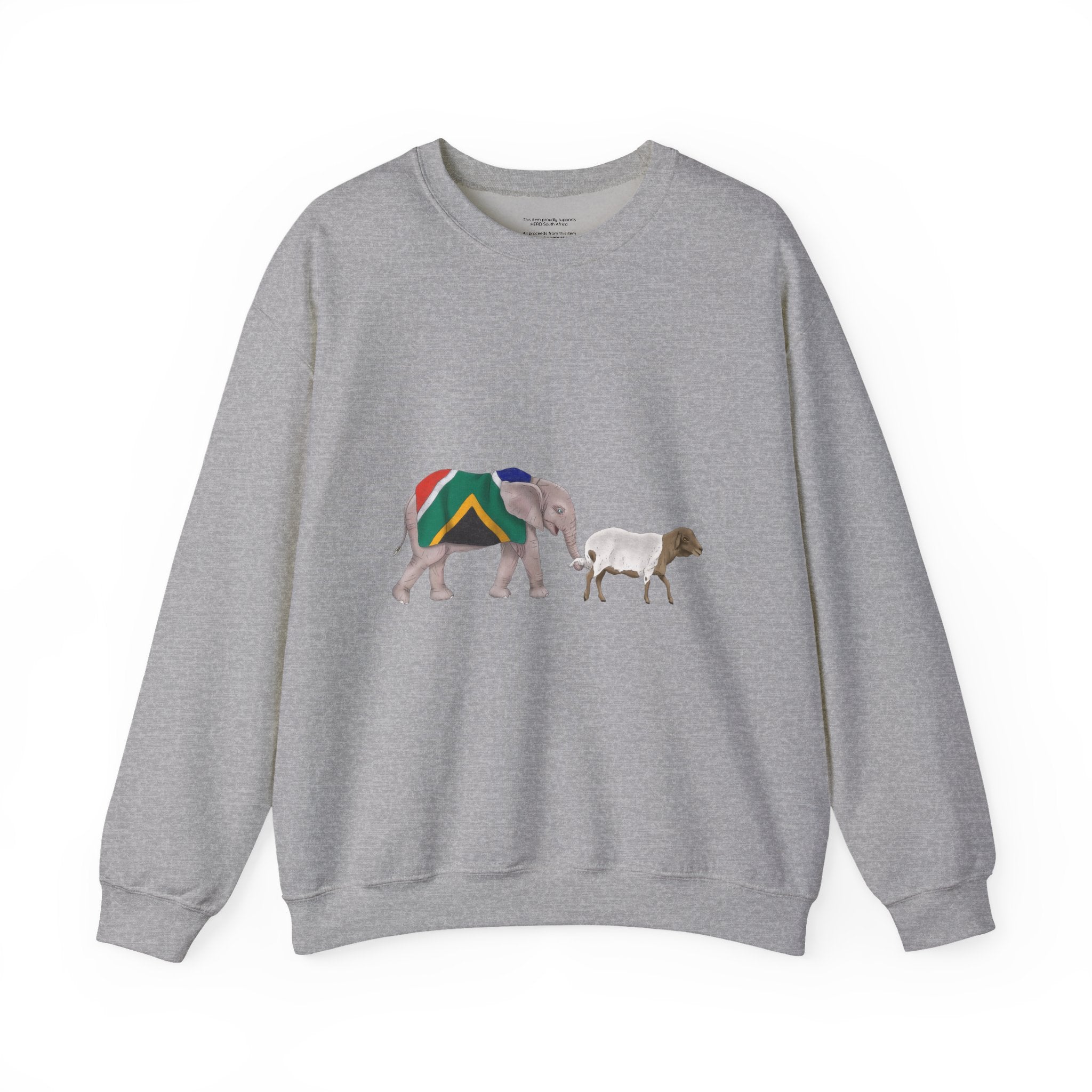Khanyisa Wrapped in Pride Crewneck Sweatshirt