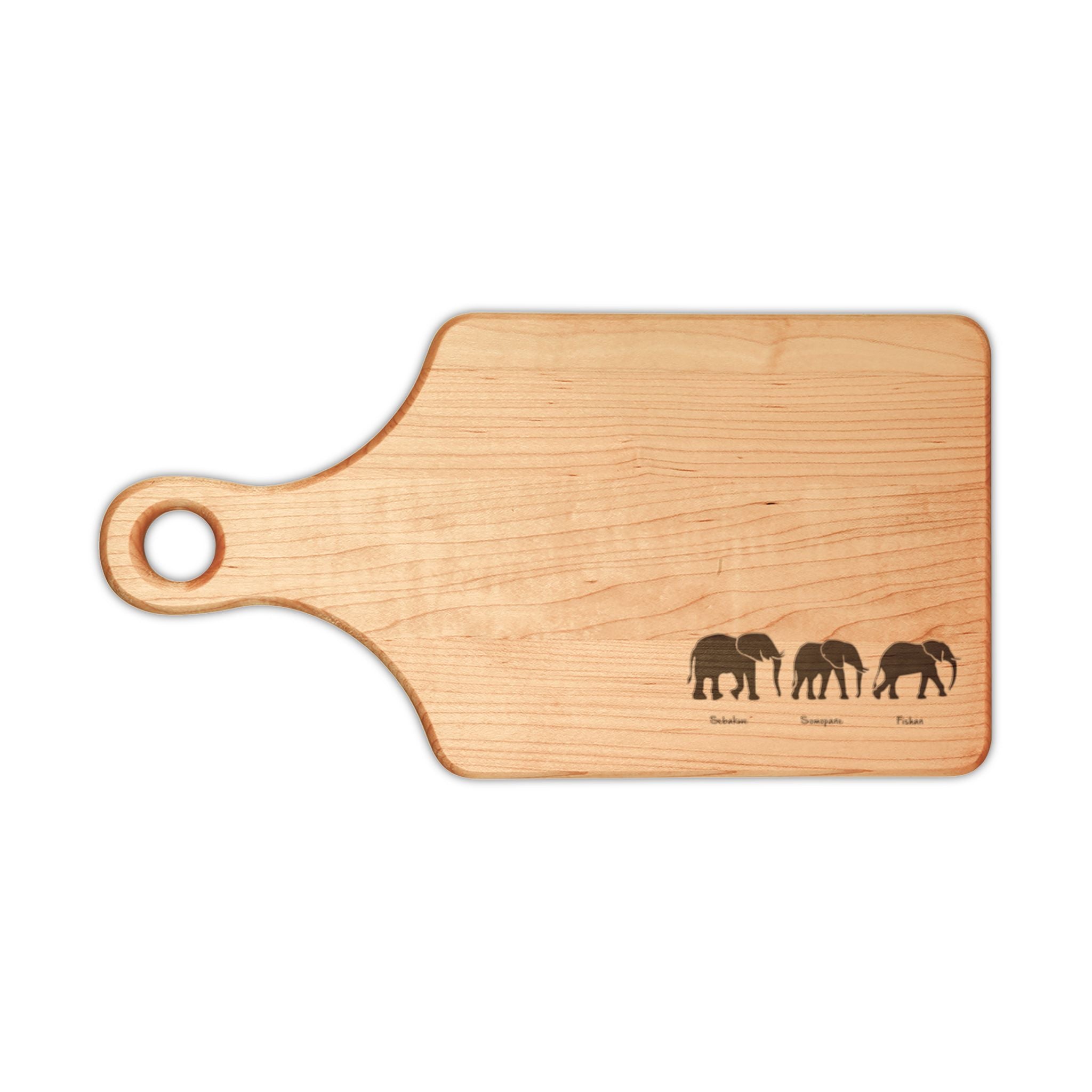 Fatherhood Engraved Maple Wood Cutting Board