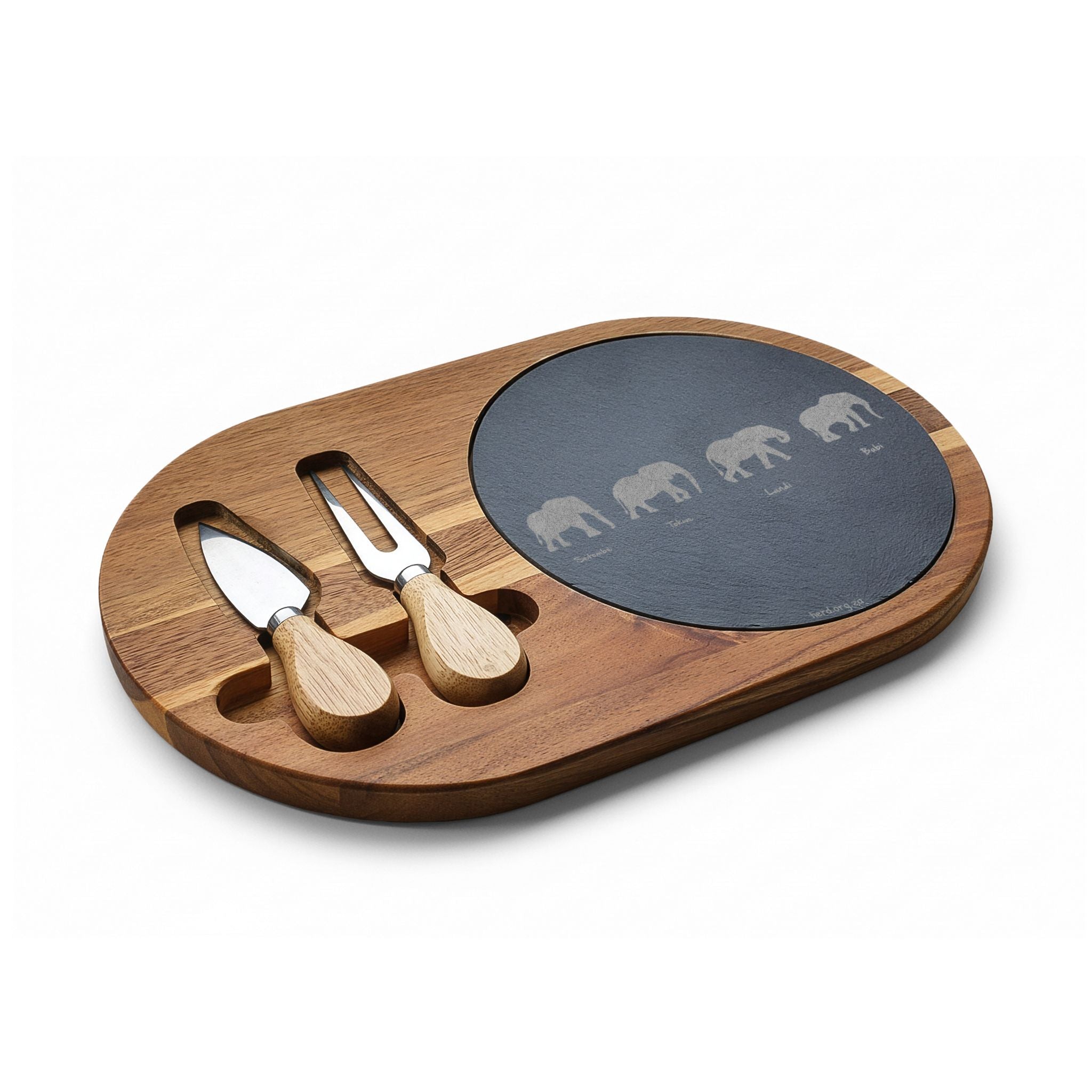 Motherhood Engraved Acacia Charcuterie Board