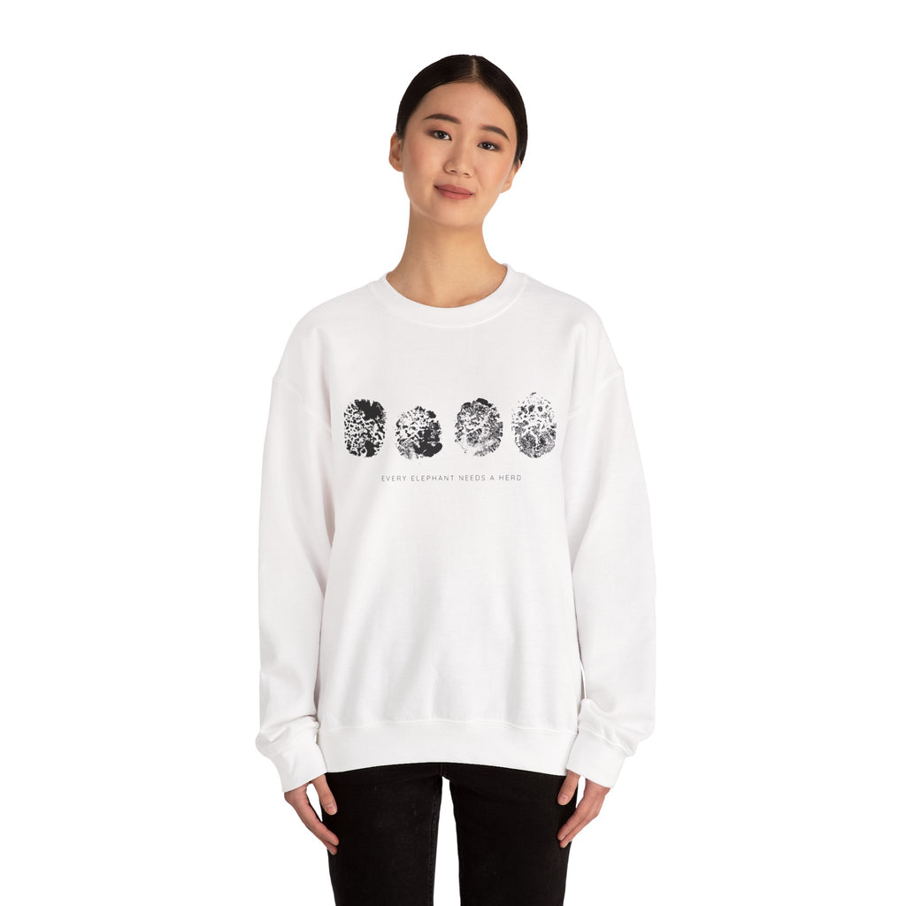 Footprints Crewneck Sweatshirt