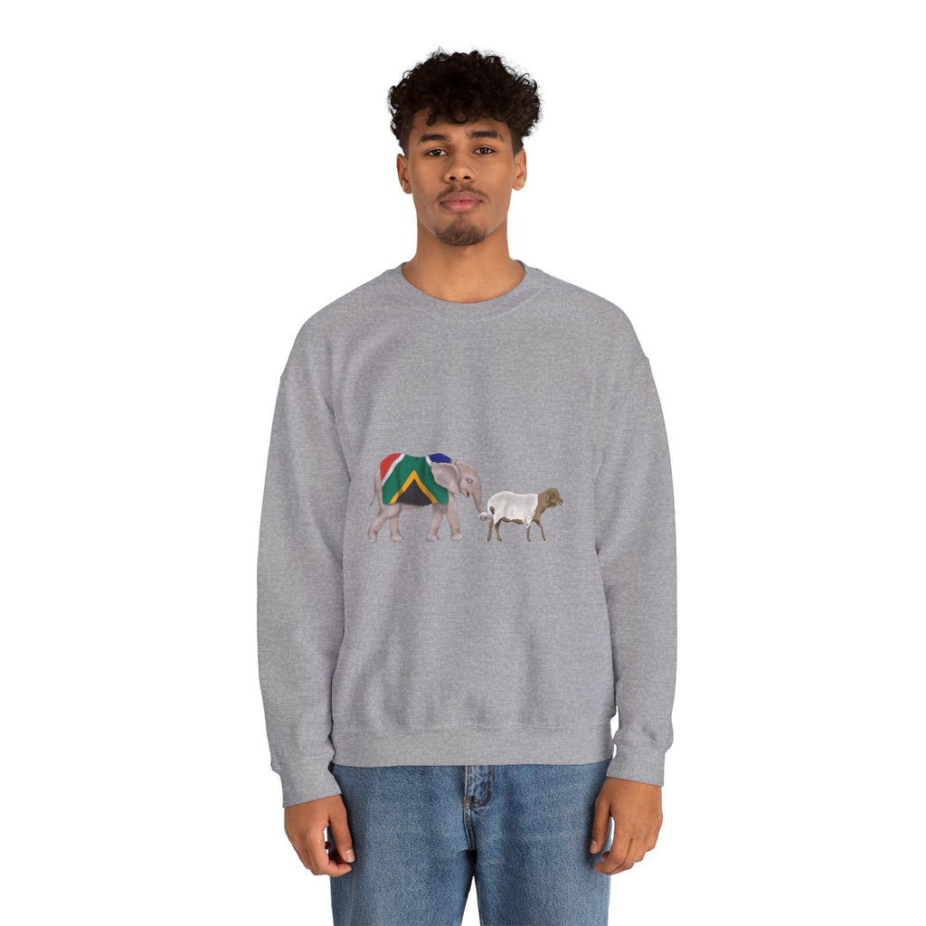Khanyisa Wrapped in Pride Crewneck Sweatshirt
