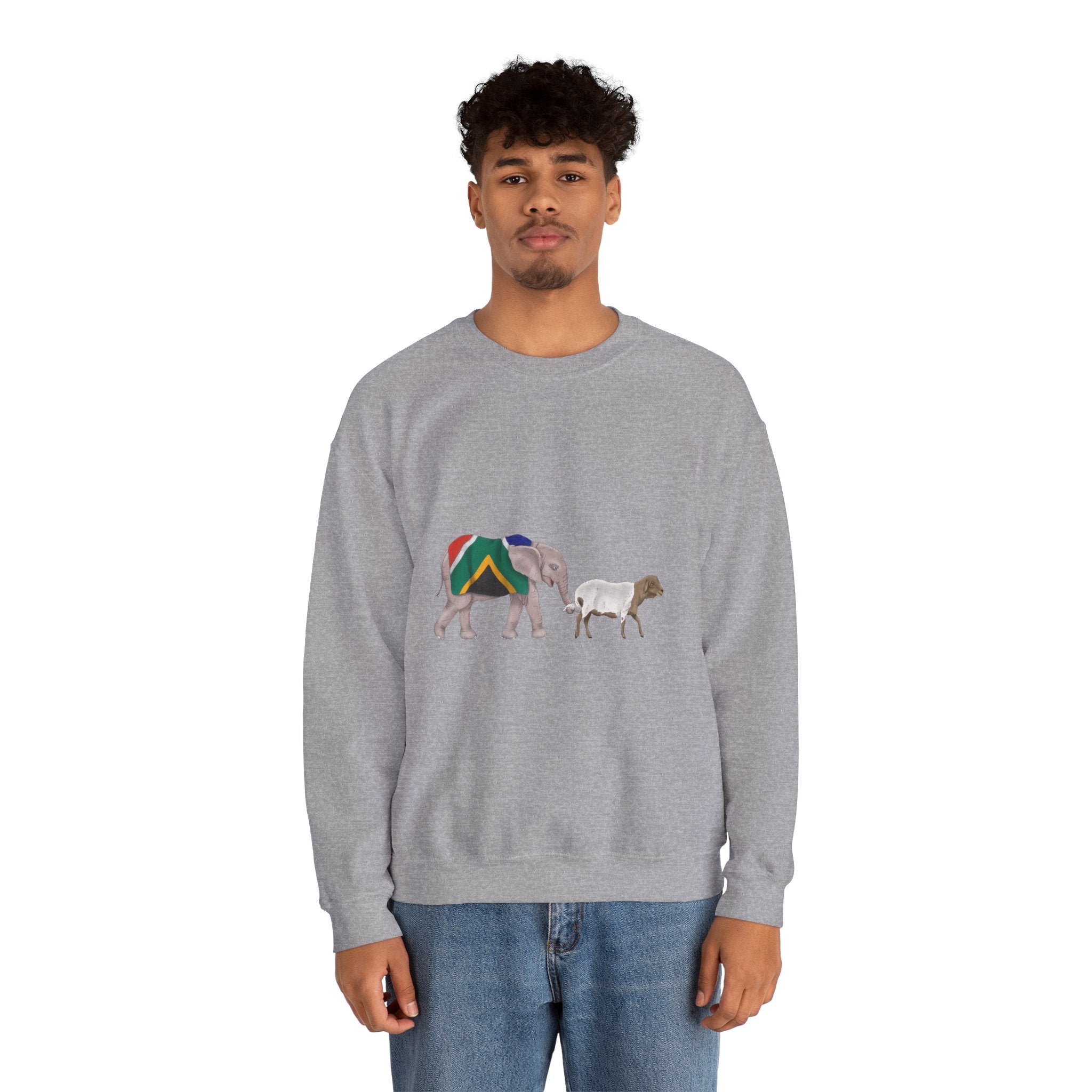 Khanyisa Wrapped in Pride Crewneck Sweatshirt