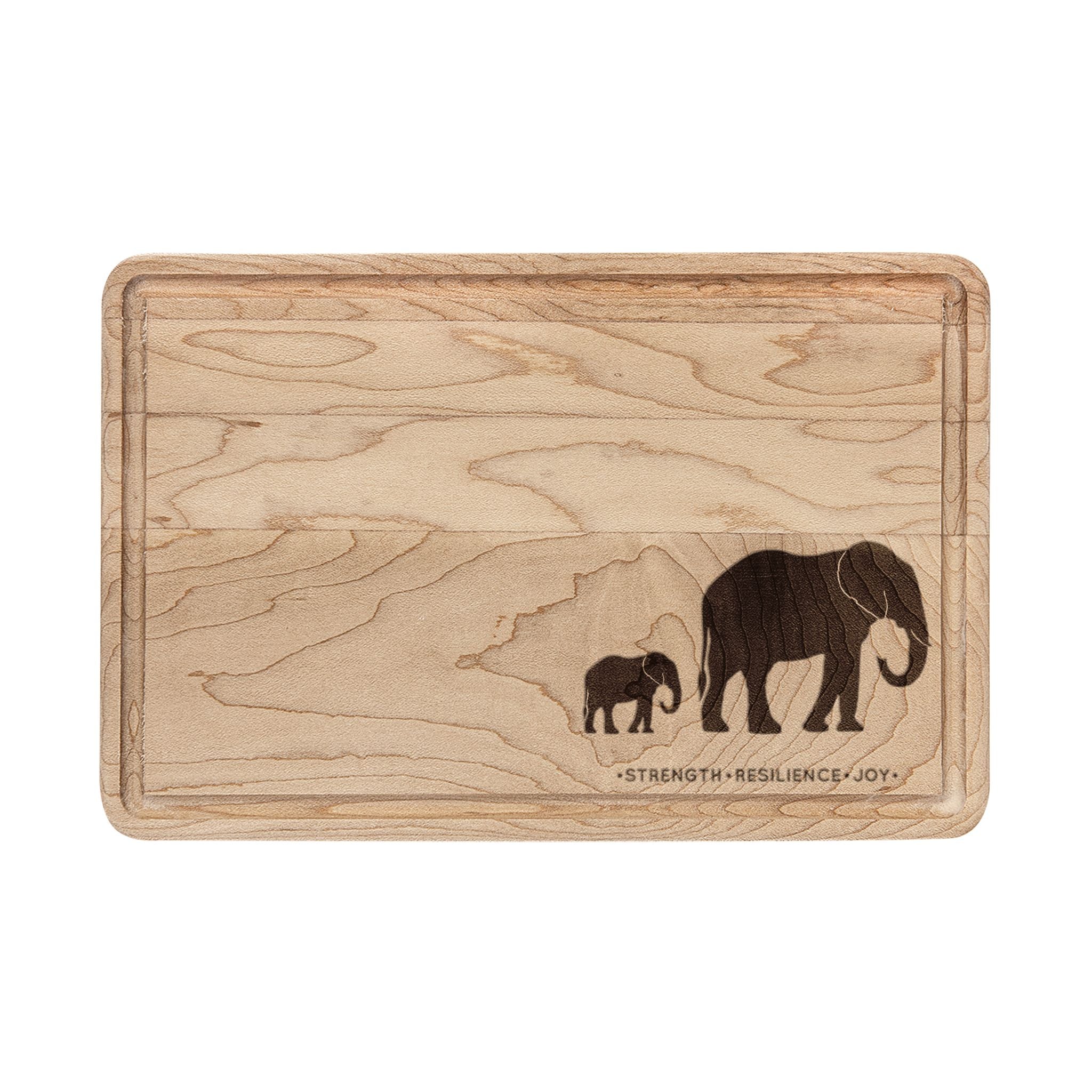 Jabulani Engraved Cutting Board — Maple Wood