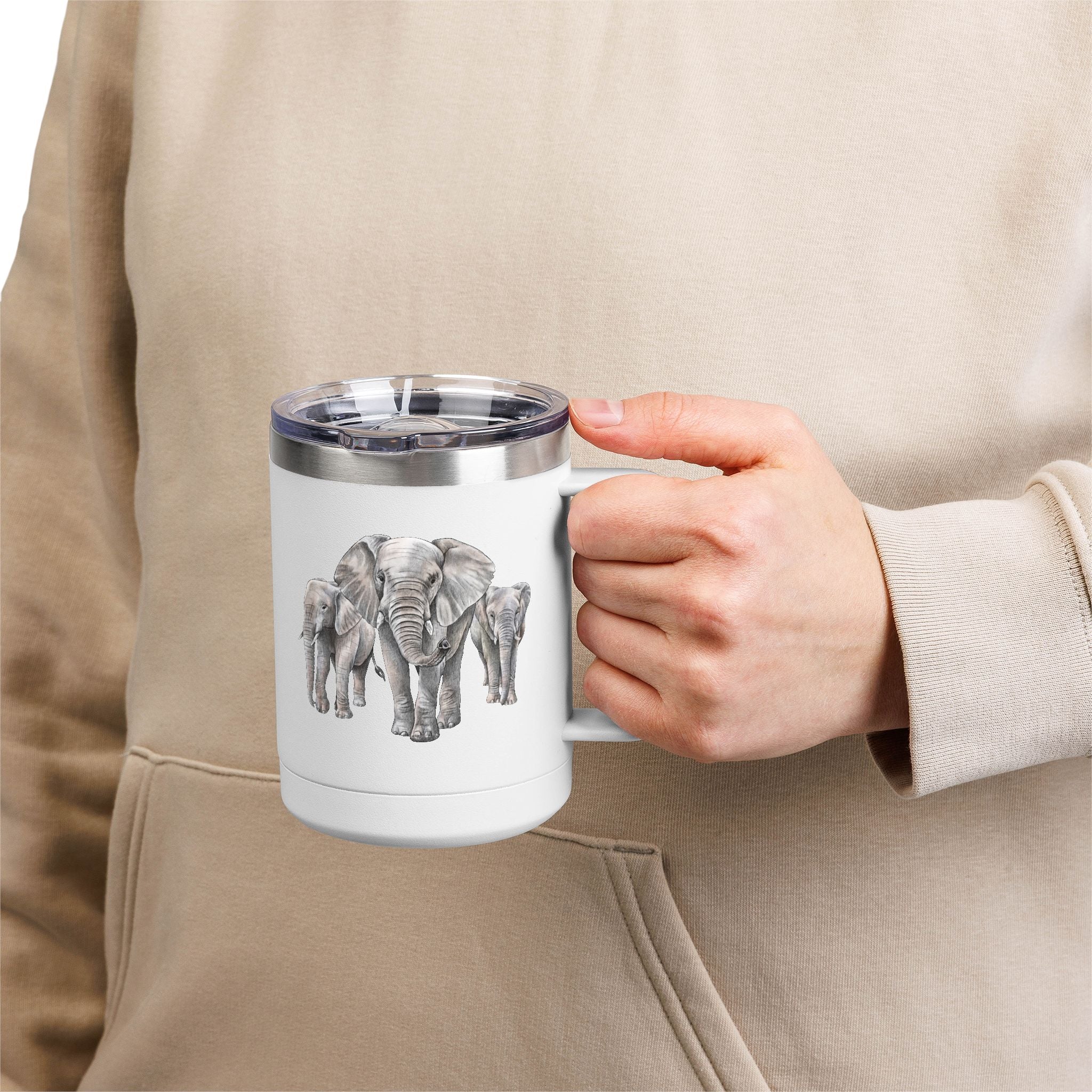 Strength in the Herd Coffee Tumbler