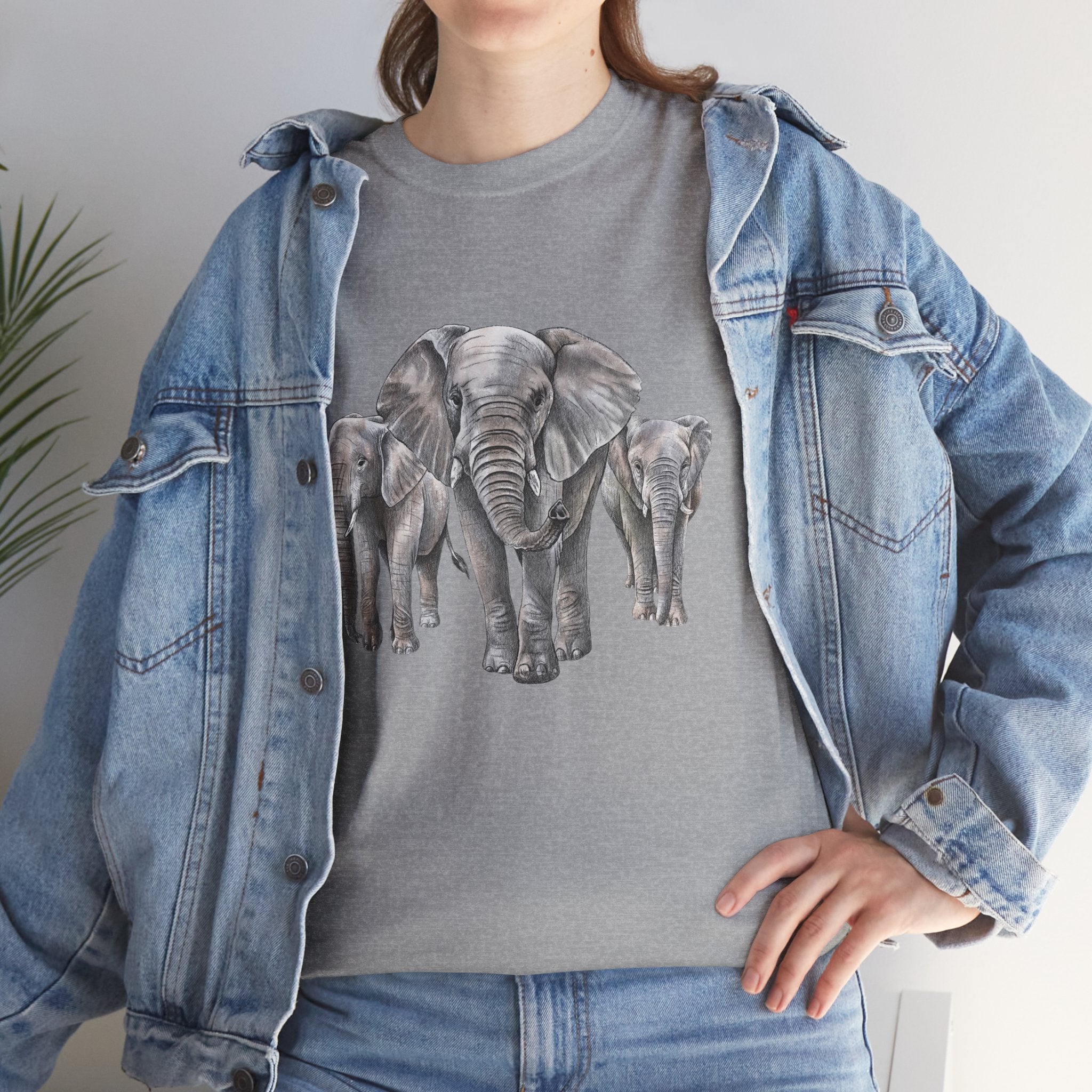 Strength in the Herd Cotton T-Shirt