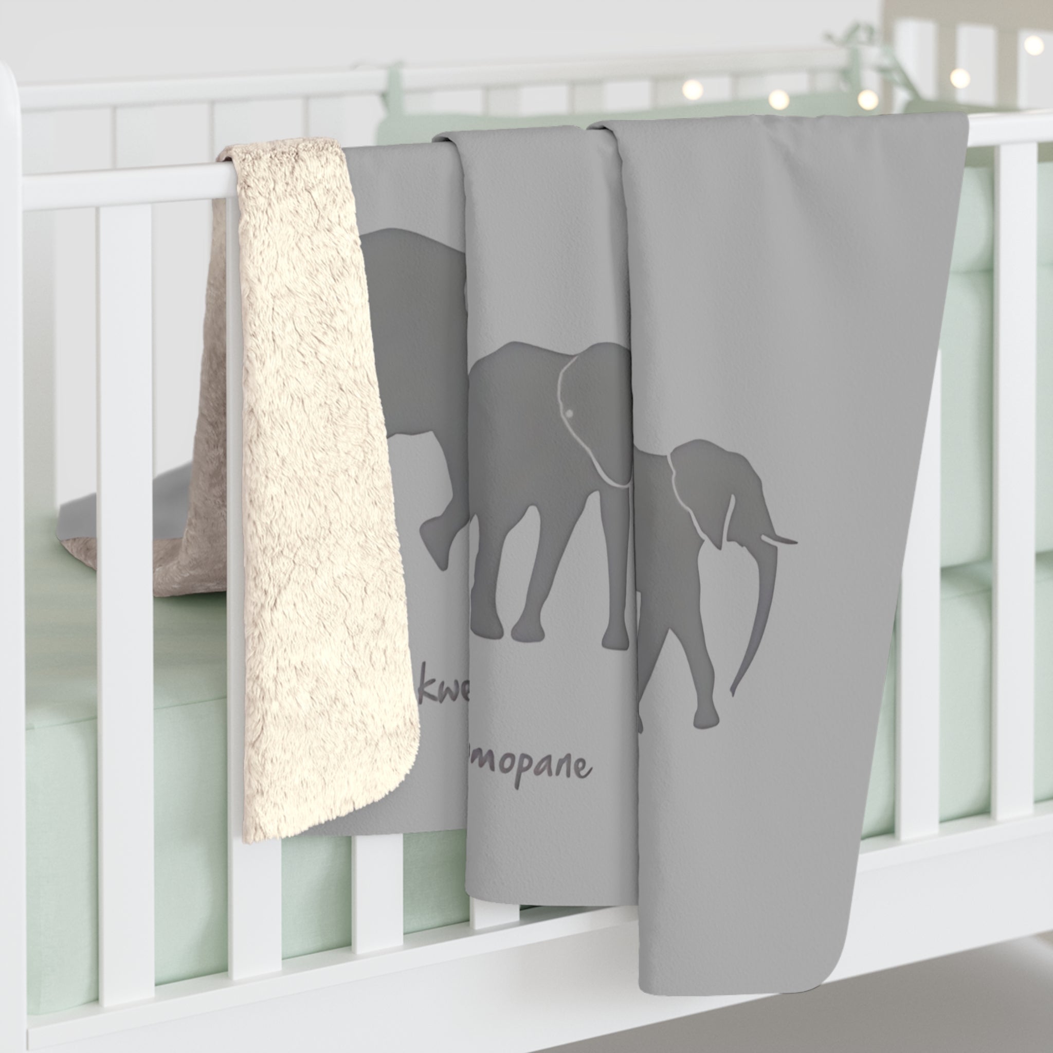 Fatherhood Sherpa Fleece Throw