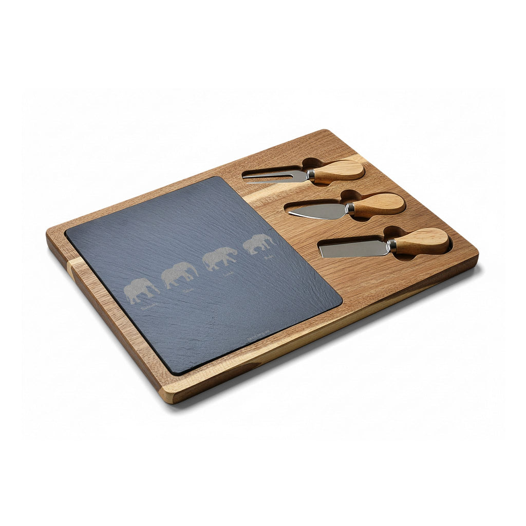 Motherhood Engraved Acacia Charcuterie Board