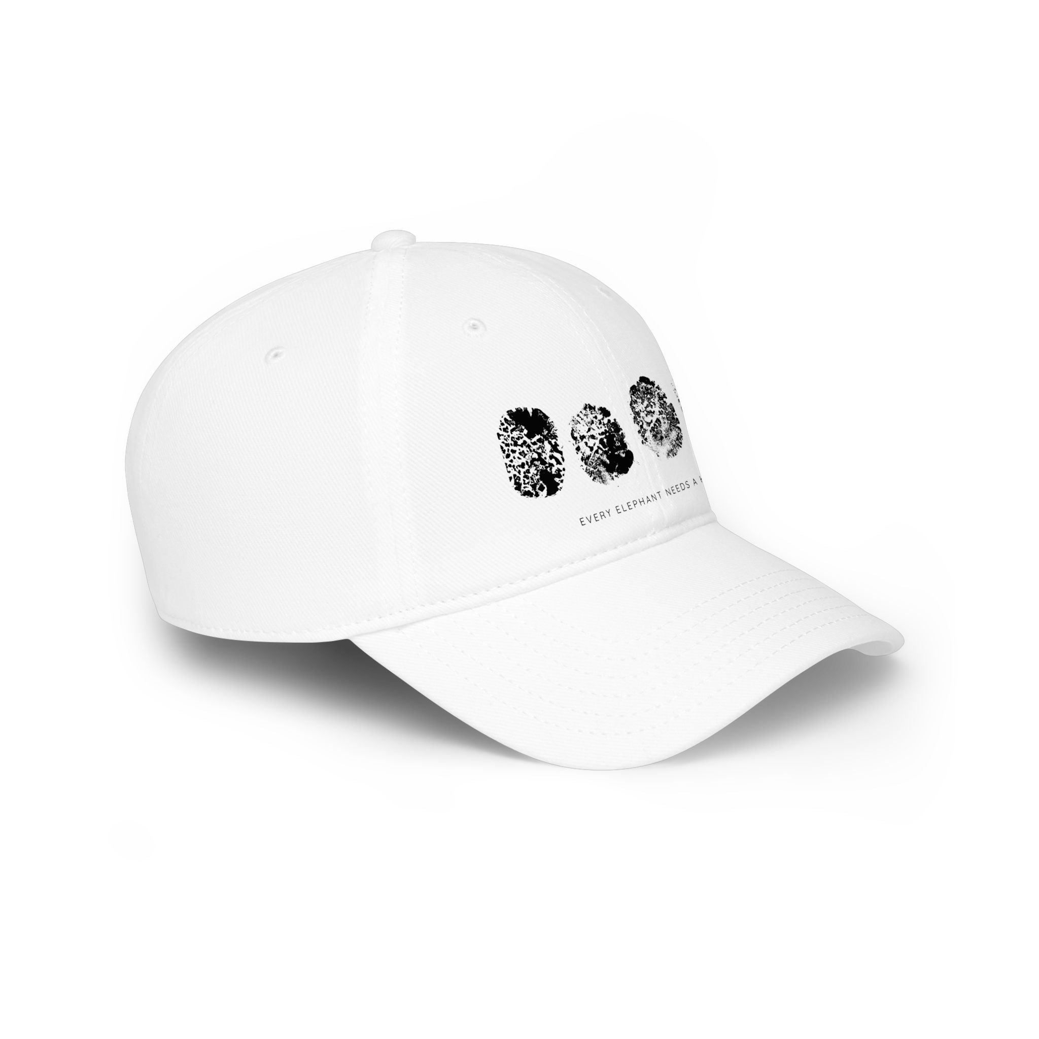 Footprints Low Profile Baseball Cap