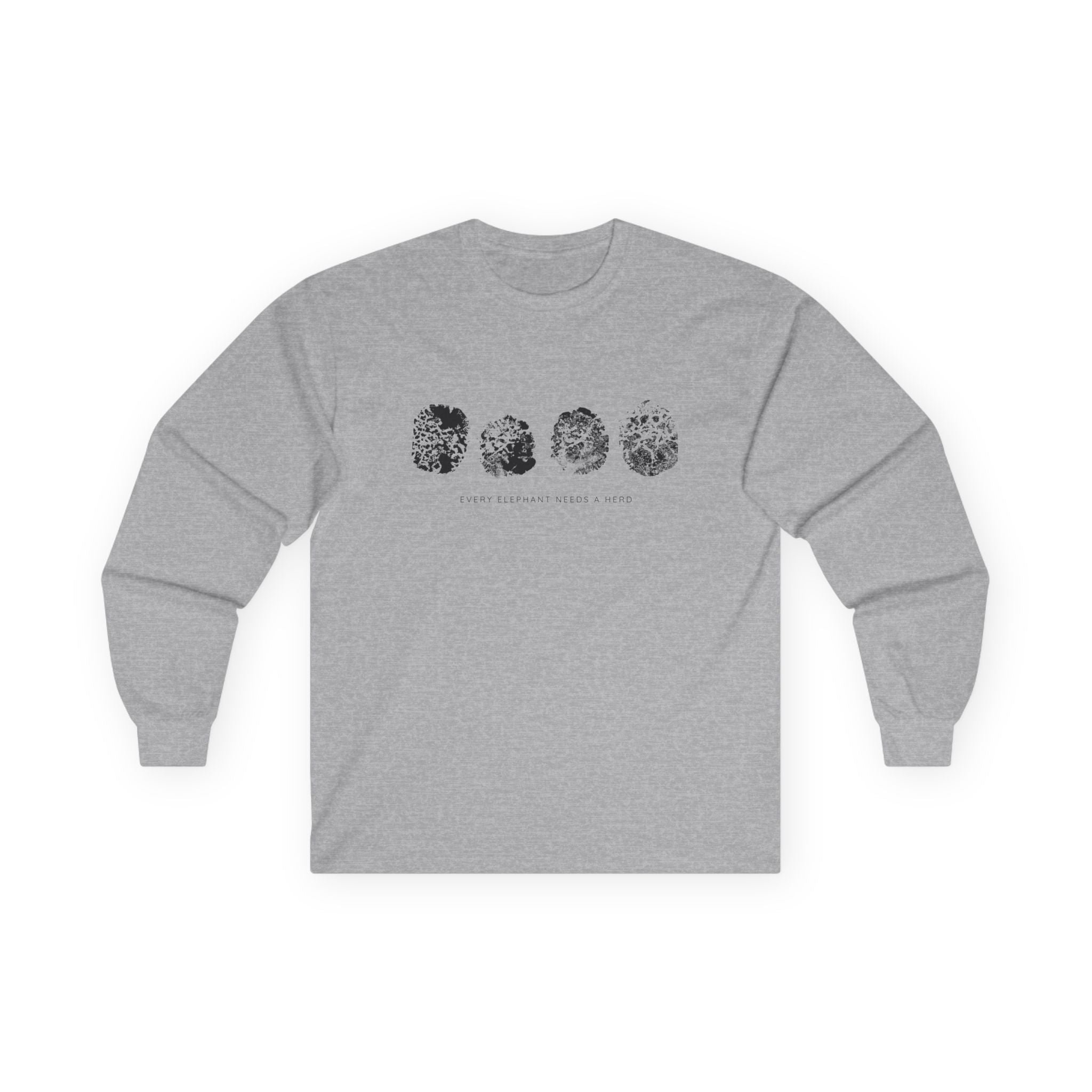Footprints Long Sleeve Tee