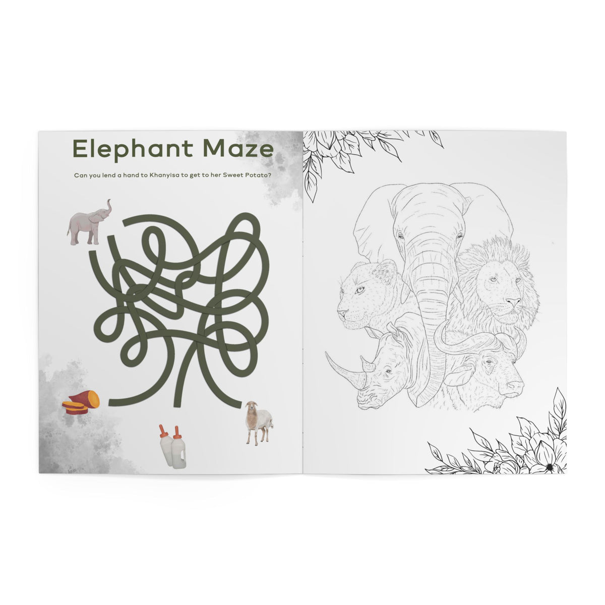 HERD Kids Activity Coloring Book
