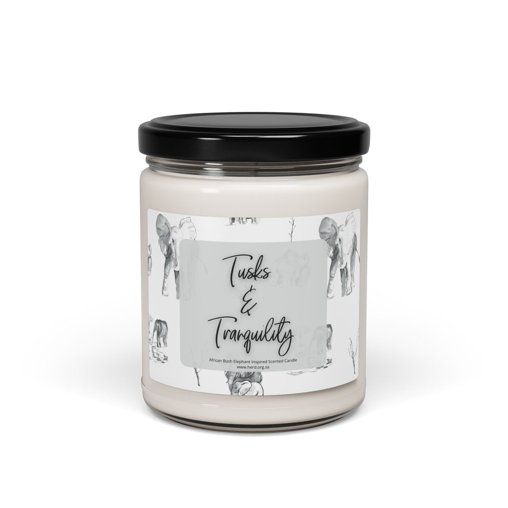 Tusks & Tranquility Scented Soy Candle, 9oz
