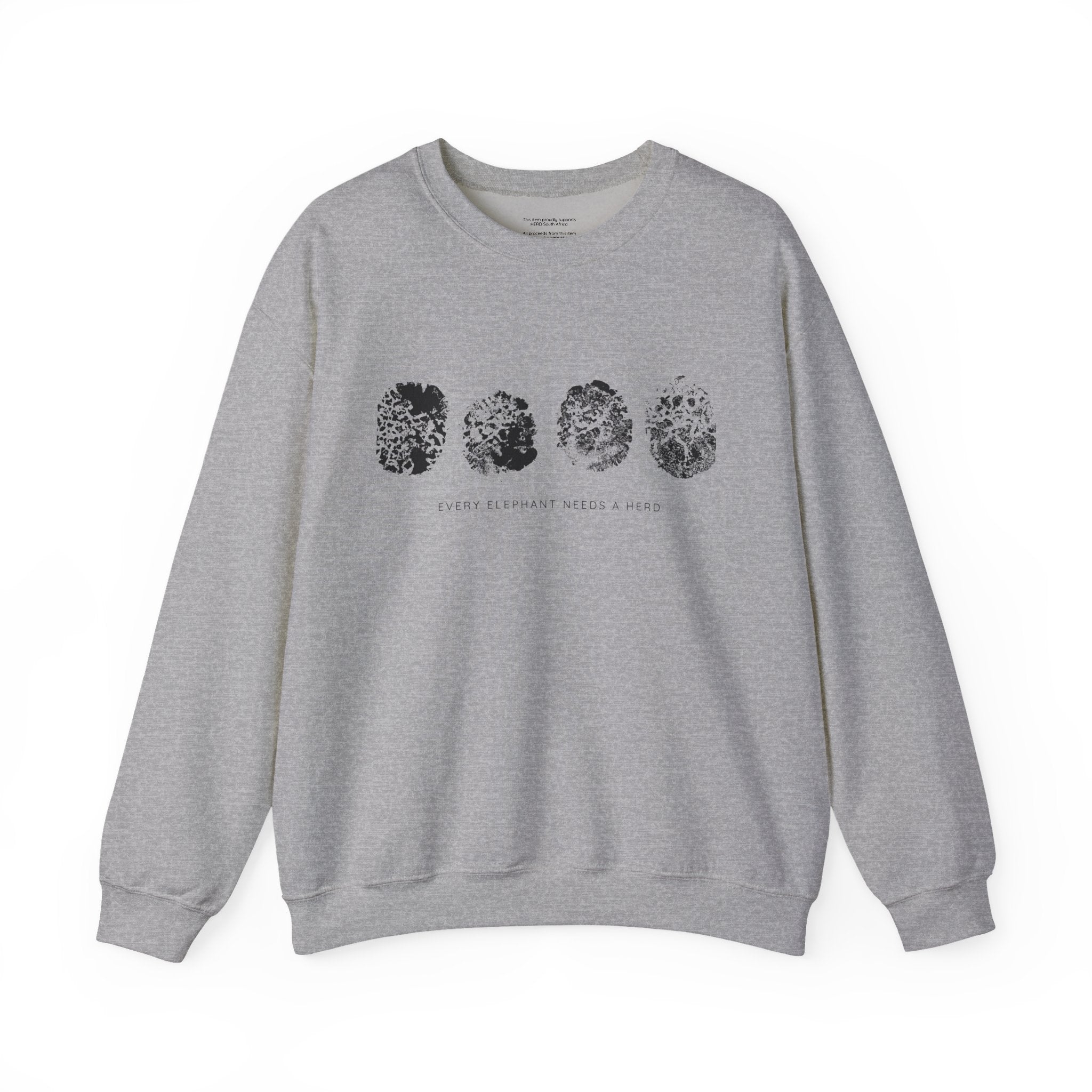 Footprints Crewneck Sweatshirt