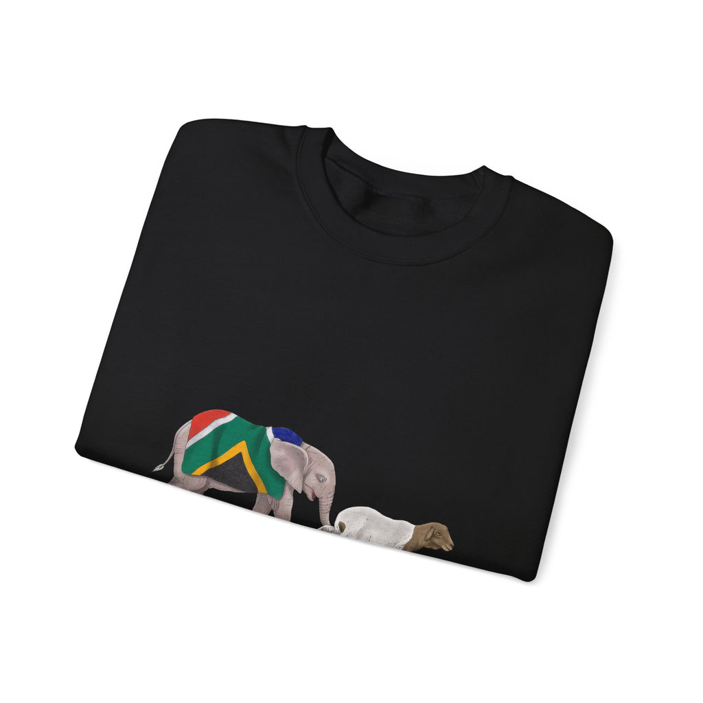Khanyisa Wrapped in Pride Crewneck Sweatshirt