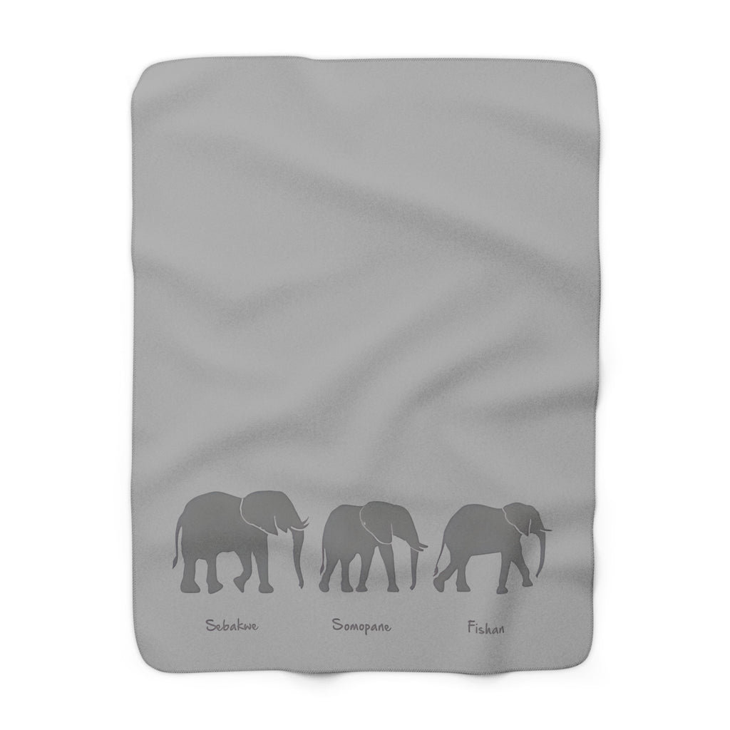 Fatherhood Sherpa Fleece Throw