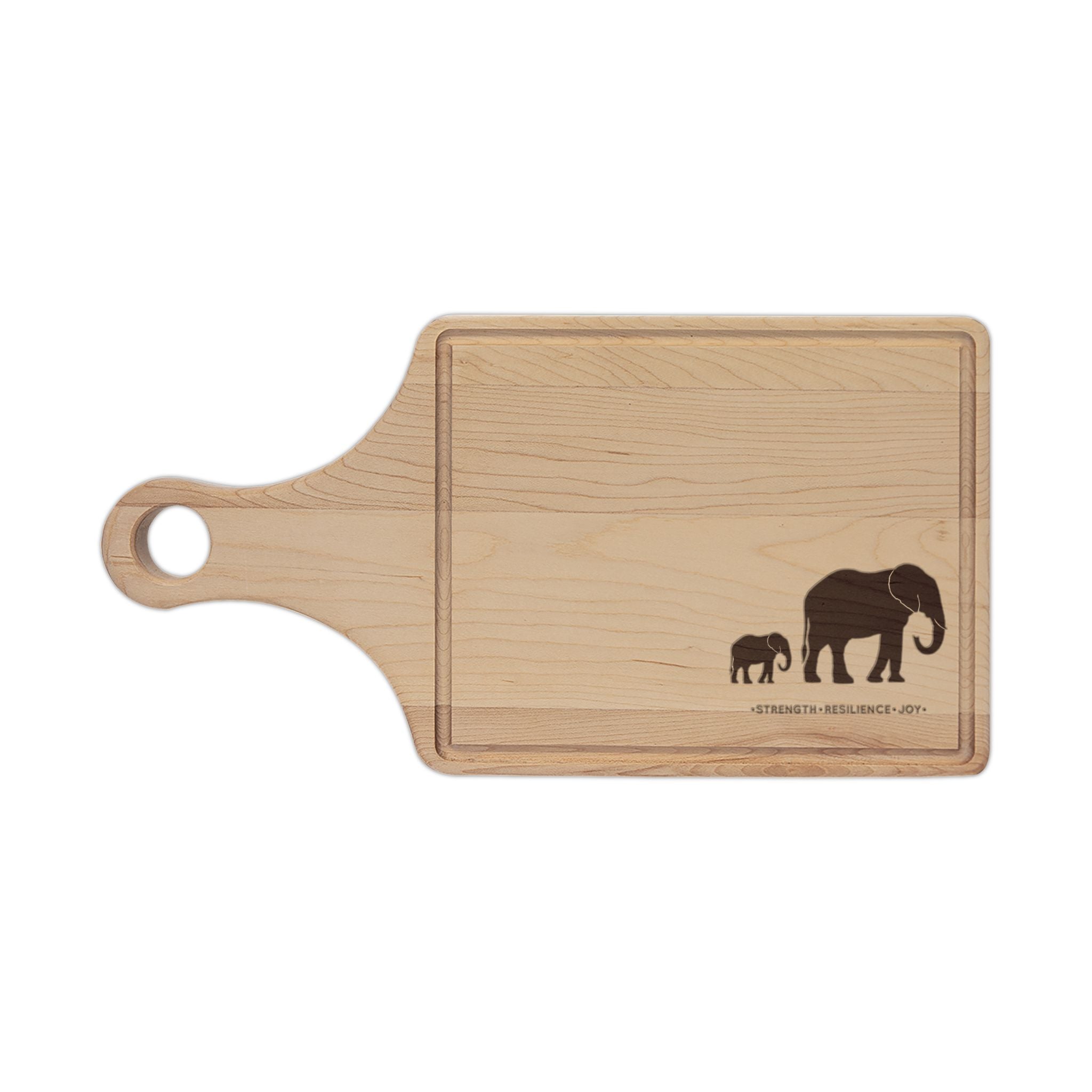 Jabulani Engraved Cutting Board — Maple Wood