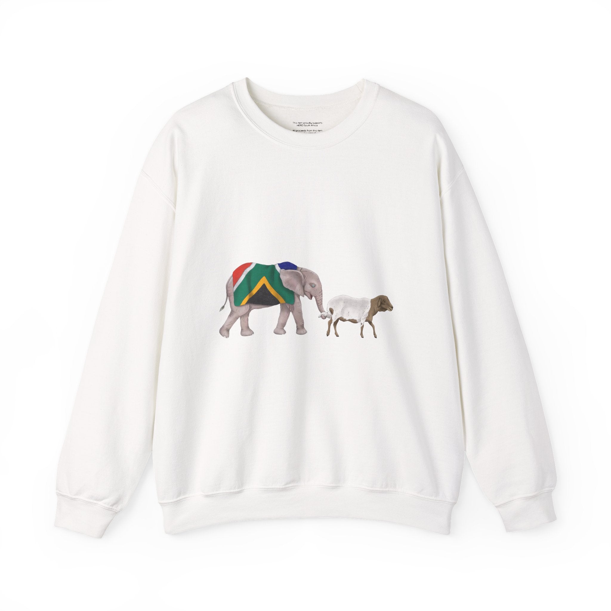 Khanyisa Wrapped in Pride Crewneck Sweatshirt
