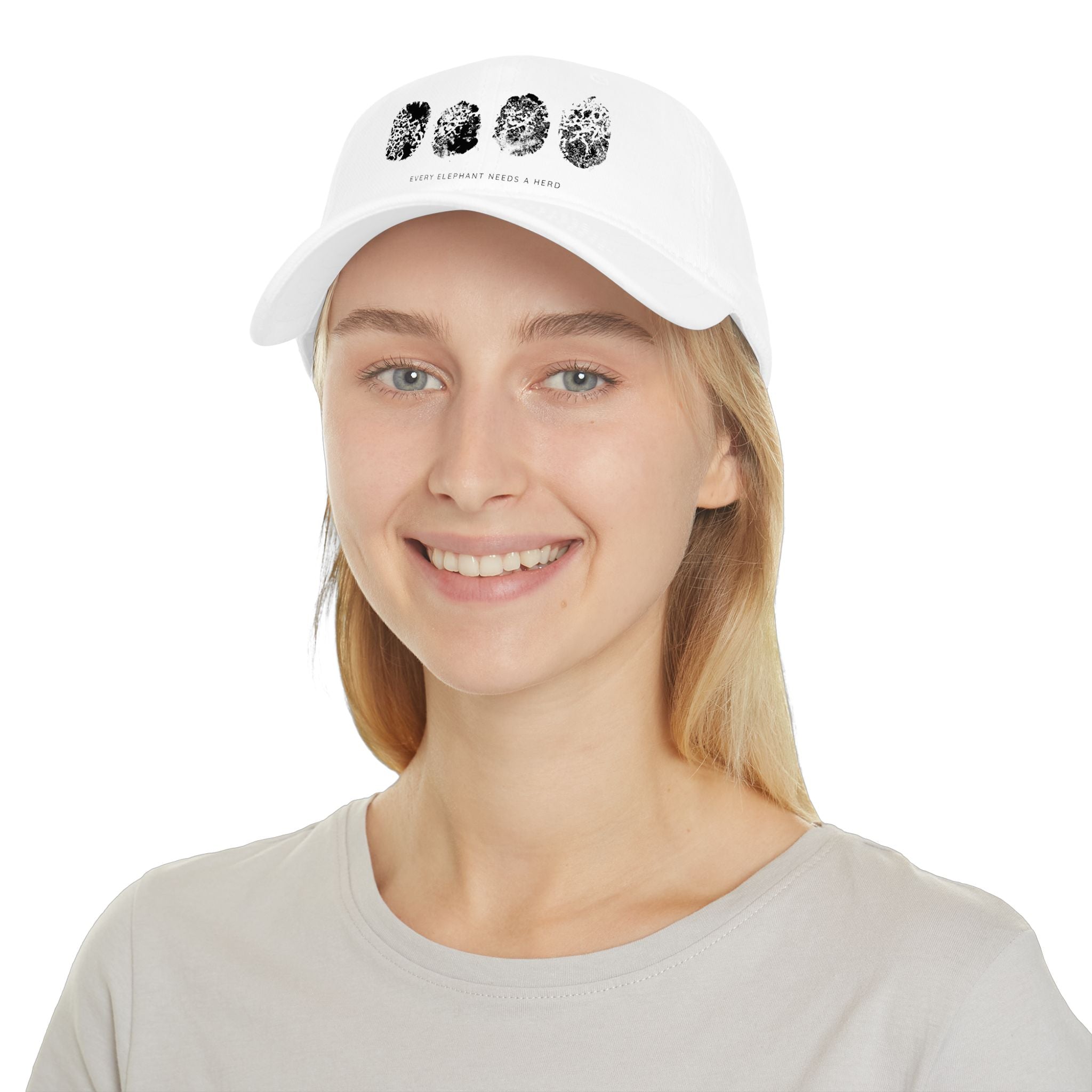 Footprints Low Profile Baseball Cap