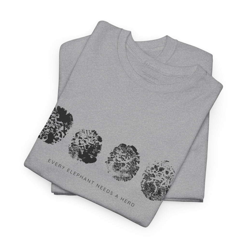 Footprints Cotton T-Shirt