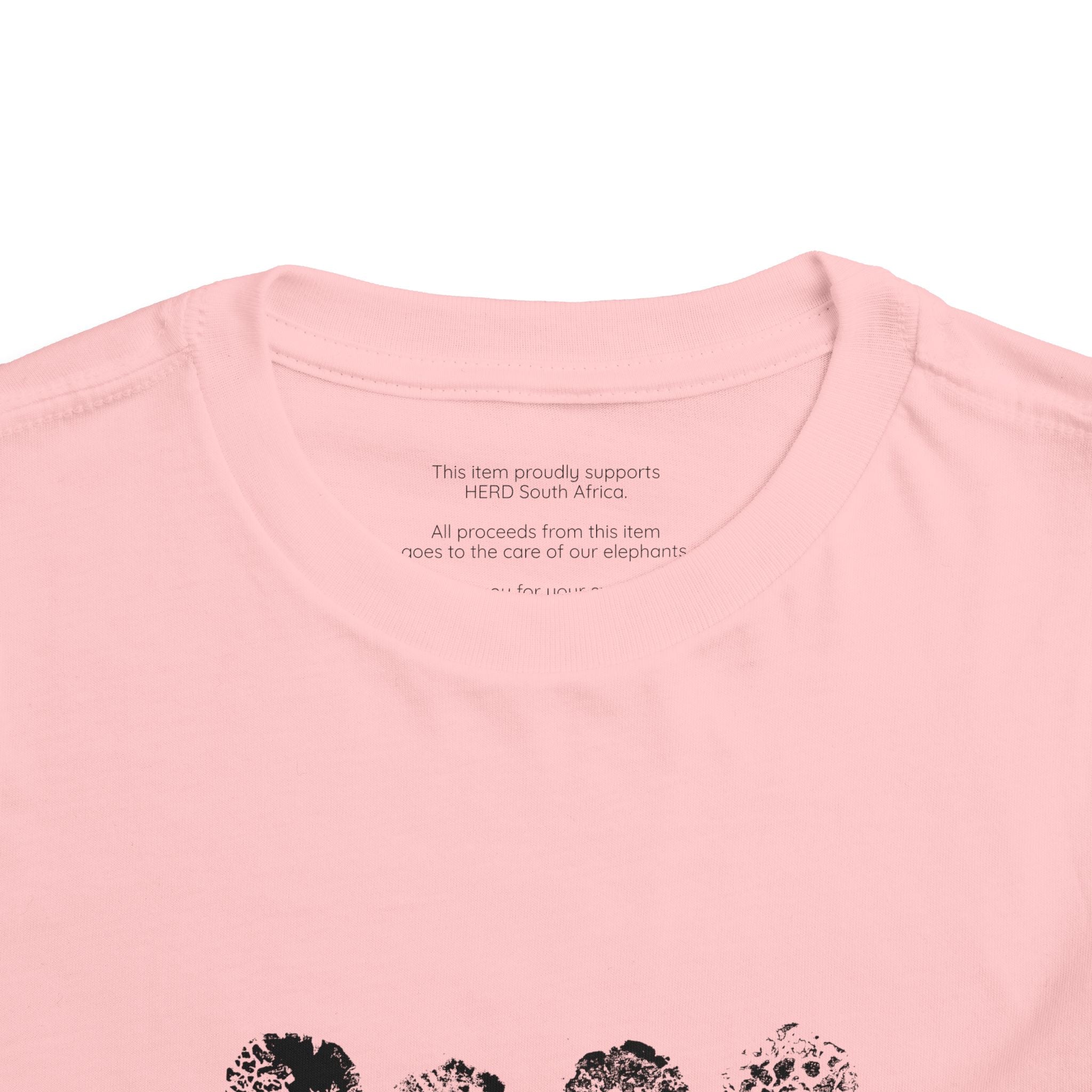 Footprint Toddler Tee