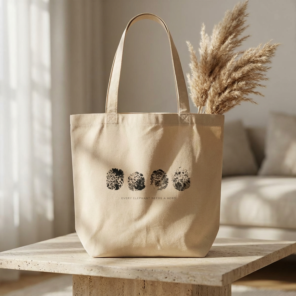 Footprints Eco Tote Bag