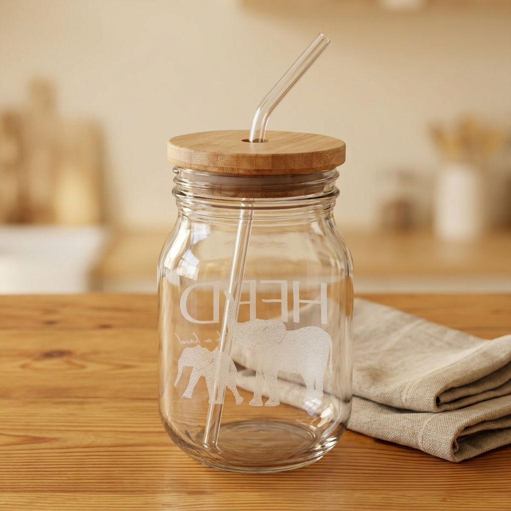 HERD Mason Sipper Glass | 16oz