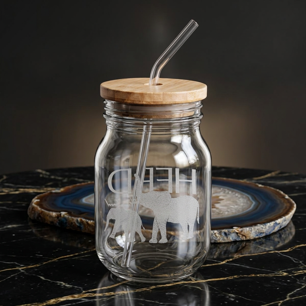 HERD Mason Sipper Glass | 16oz