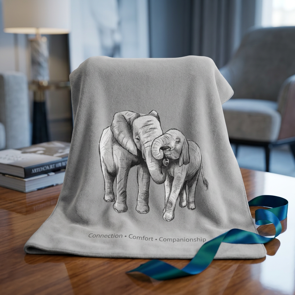 Khanyisa & Timisa Sherpa Fleece Throw