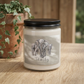 Tusks & Unity Scented Soy Candle, 9oz