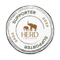 HERD Supporter Round Sticker (Vinyl)