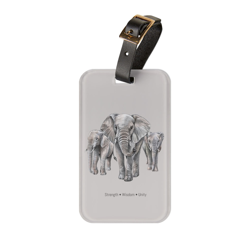 Strength in the Herd Luggage Tag