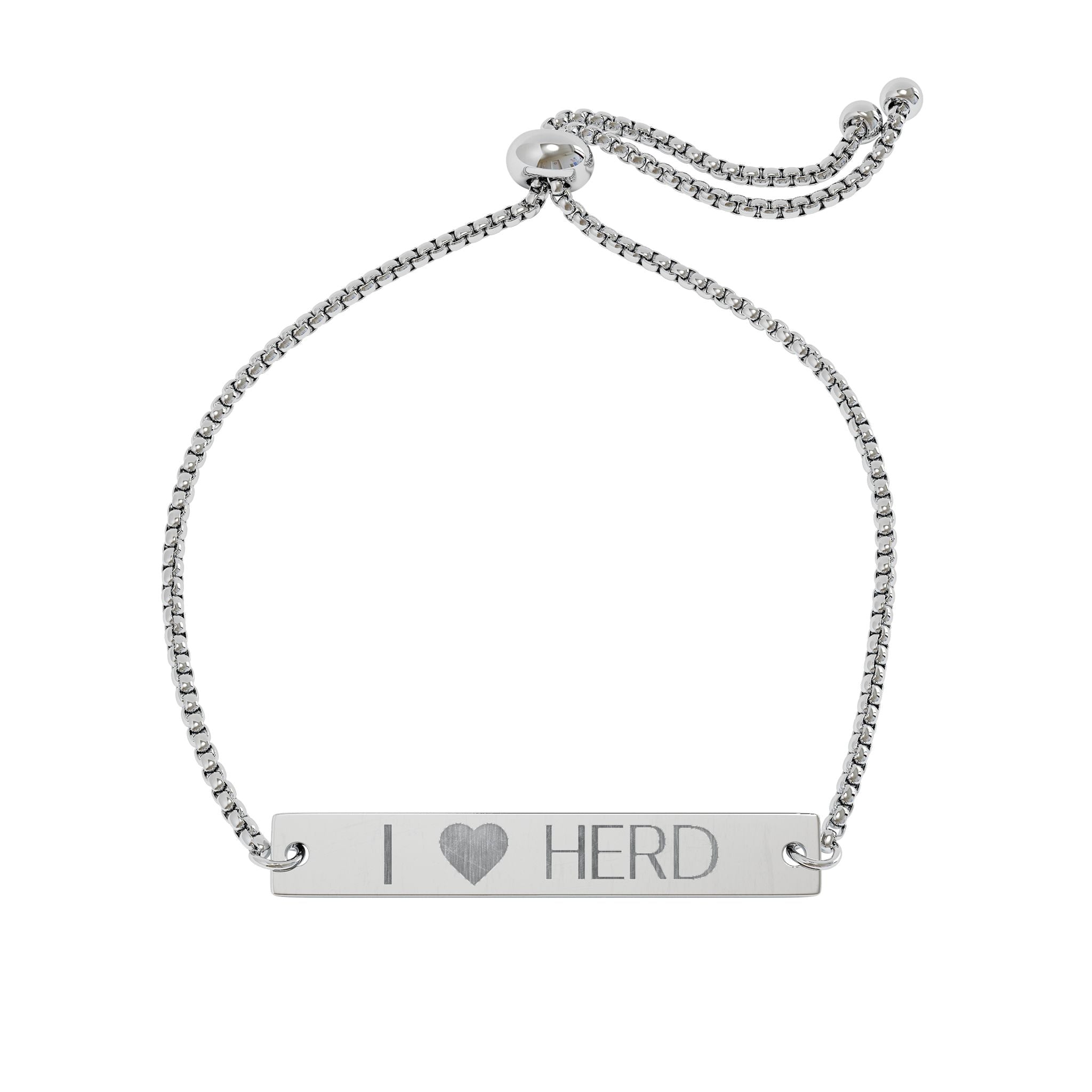 I love HERD Heart Bracelet