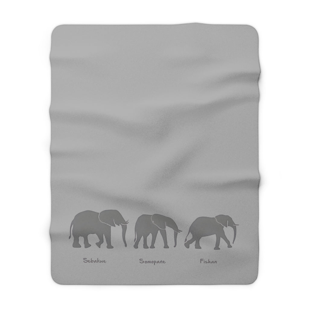 Fatherhood Sherpa Fleece Throw