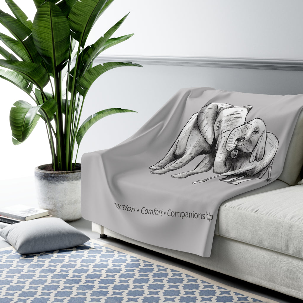 Khanyisa & Timisa Sherpa Fleece Throw