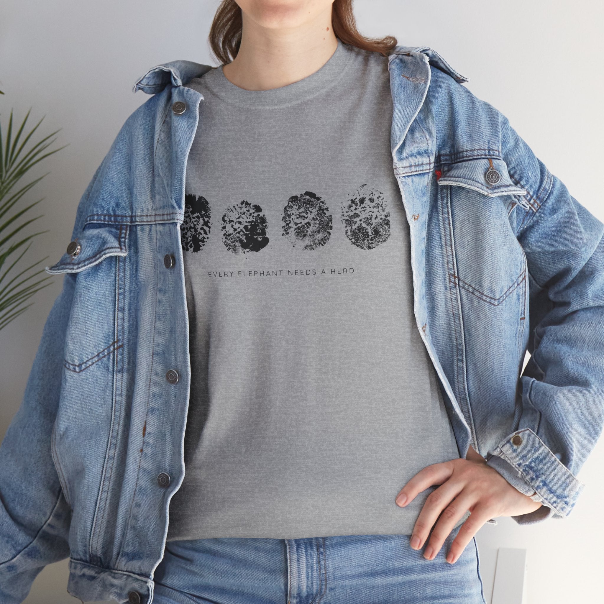 Footprints Cotton T-Shirt