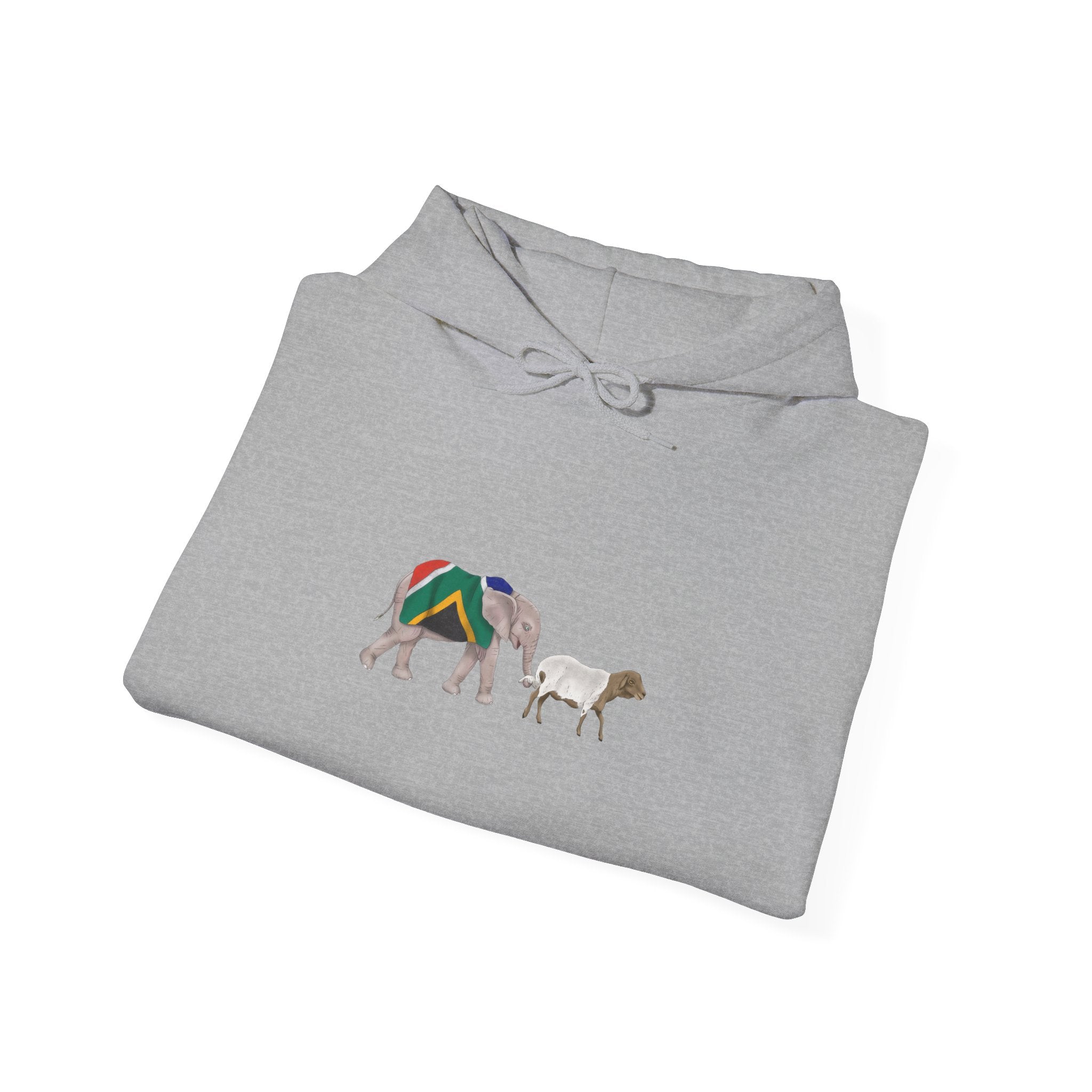 Khanyisa Wrapped in Pride Unisex Heavy Blend™ Hooded Sweatshirt