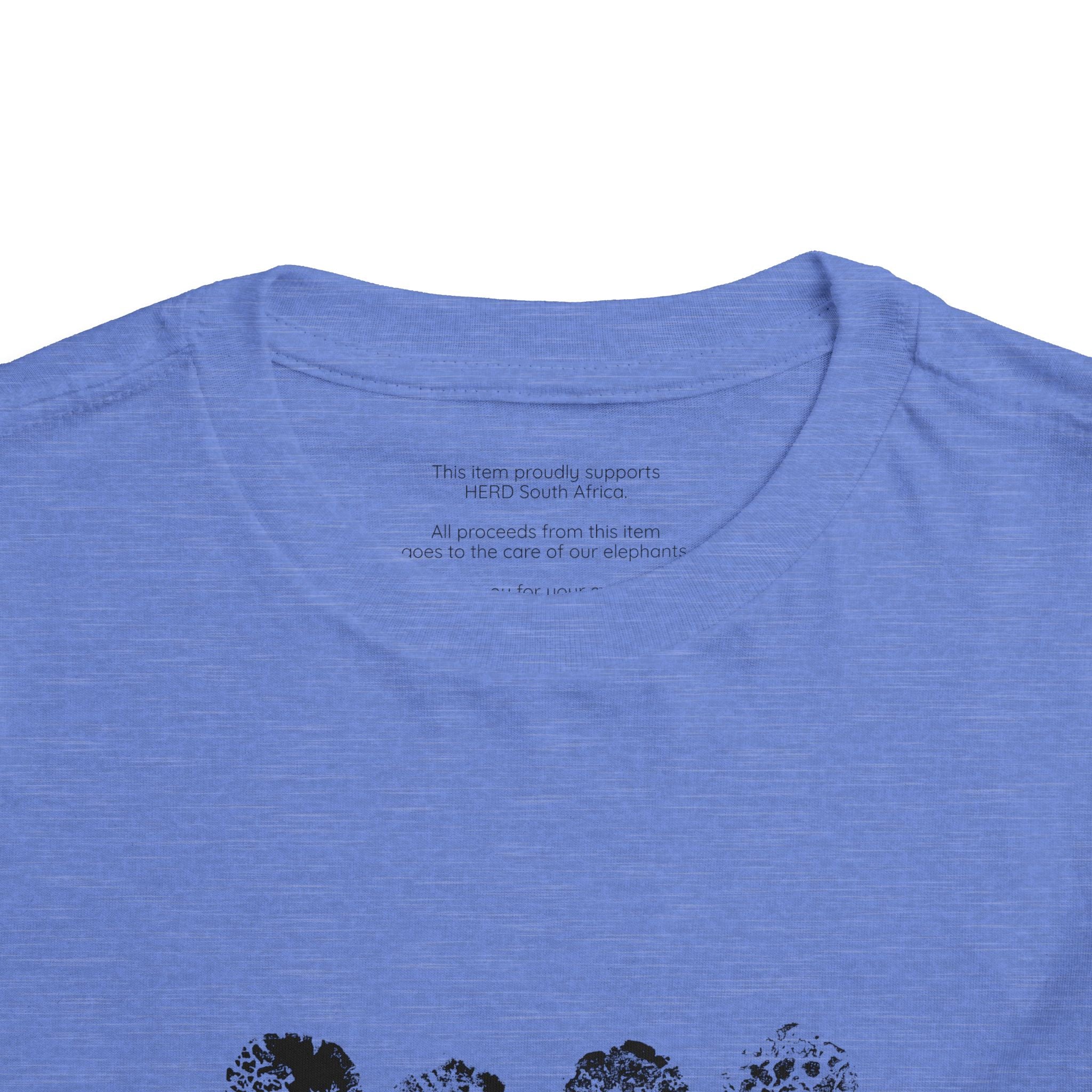 Footprint Toddler Tee