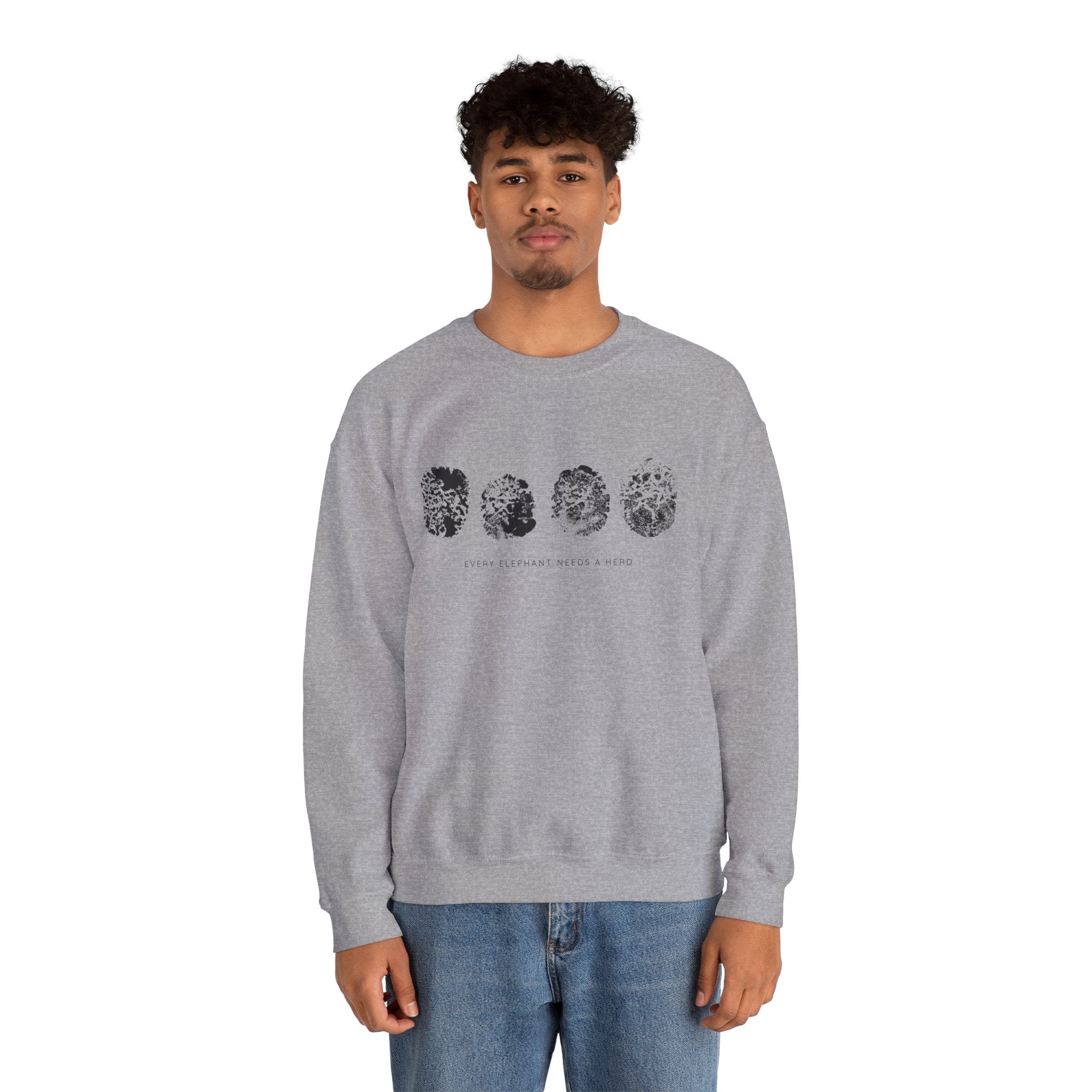 Footprints Crewneck Sweatshirt