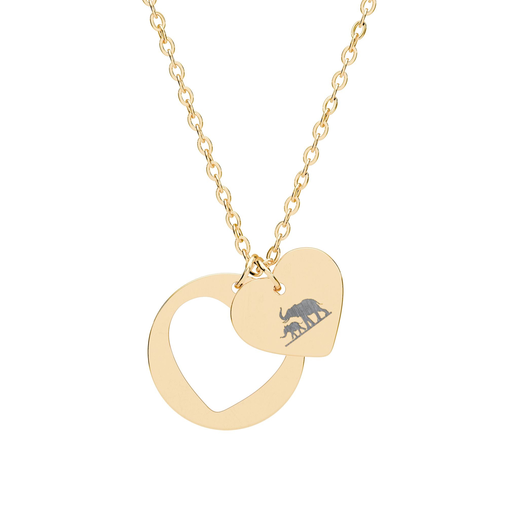 HERD Heart Cutout Necklace