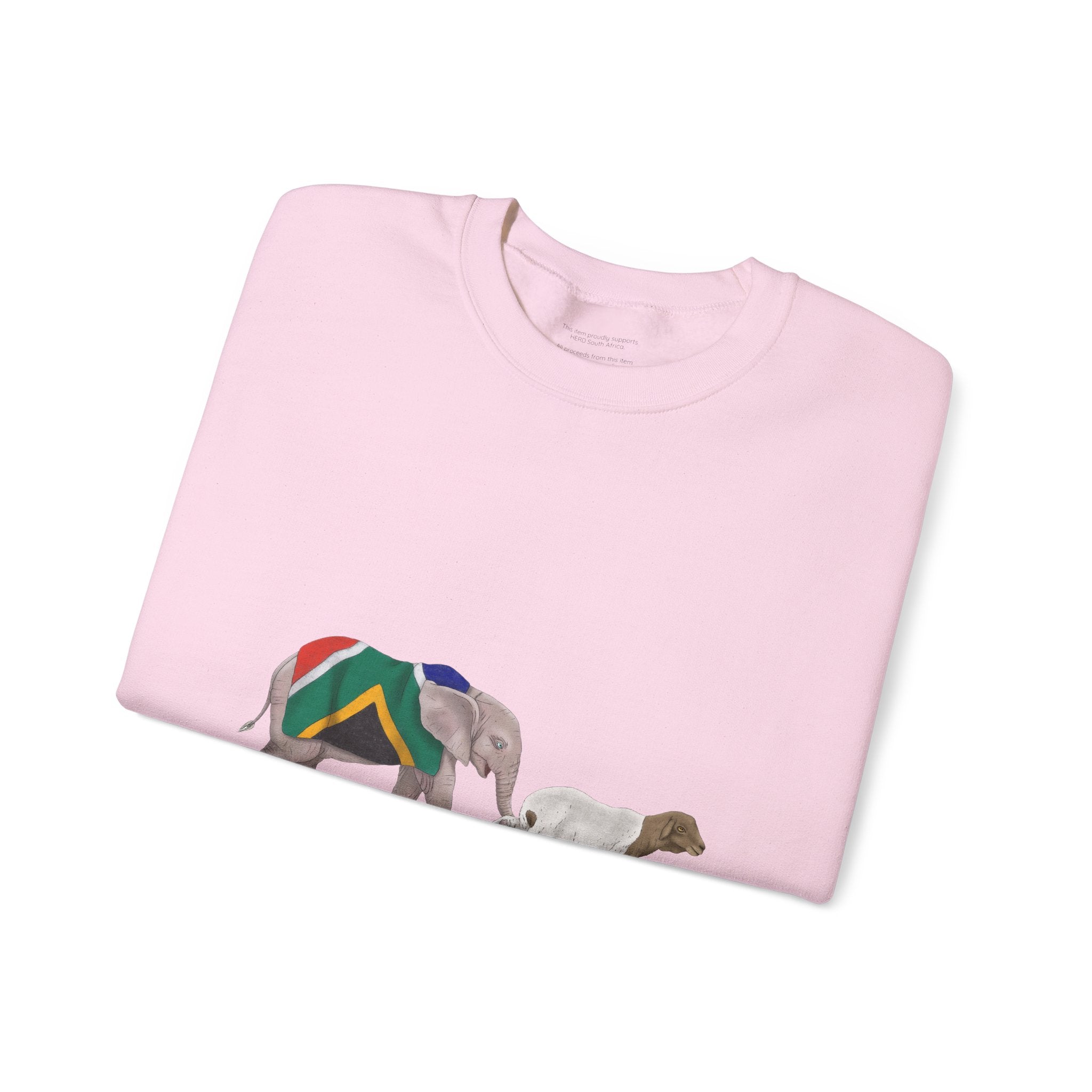 Khanyisa Wrapped in Pride Crewneck Sweatshirt