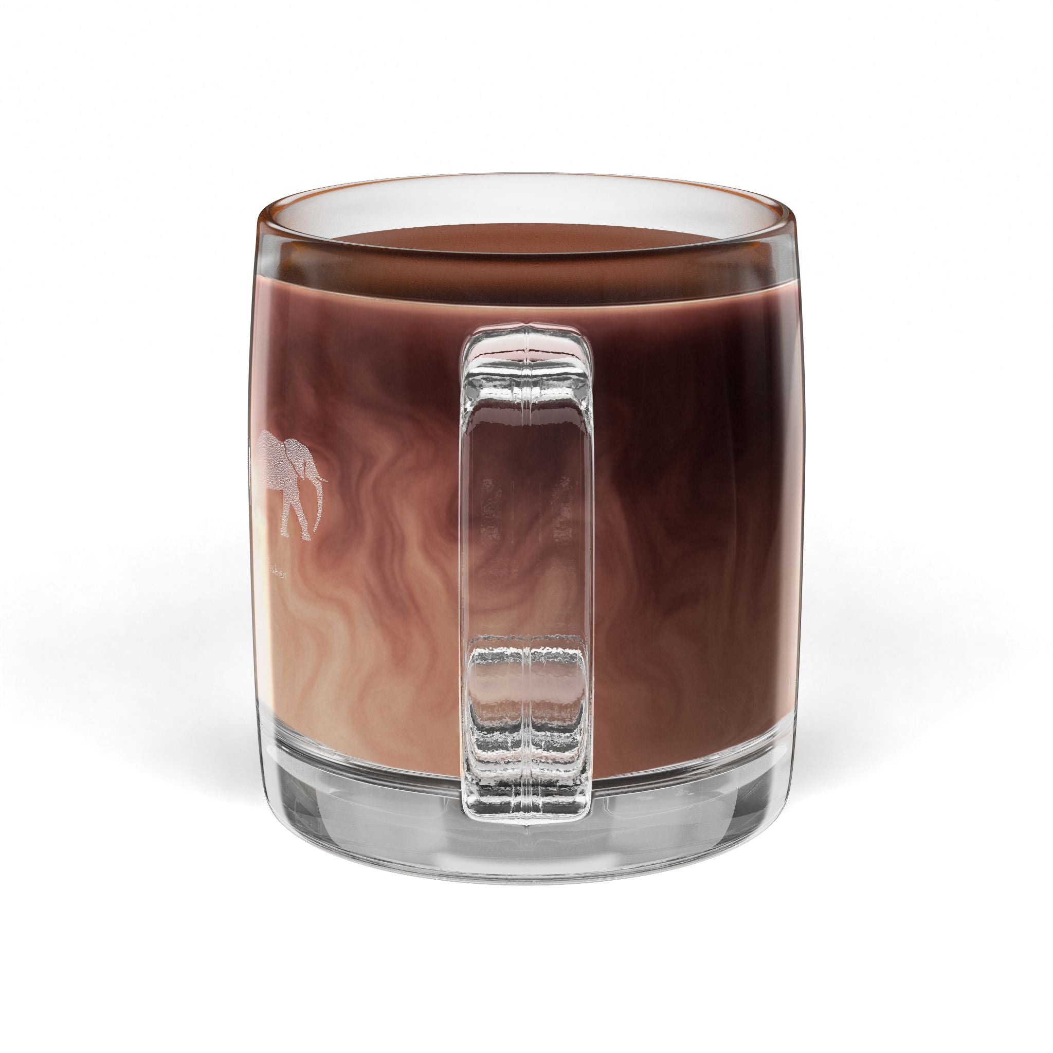 Fatherhood Glass Coffee Mug (12.25 oz)