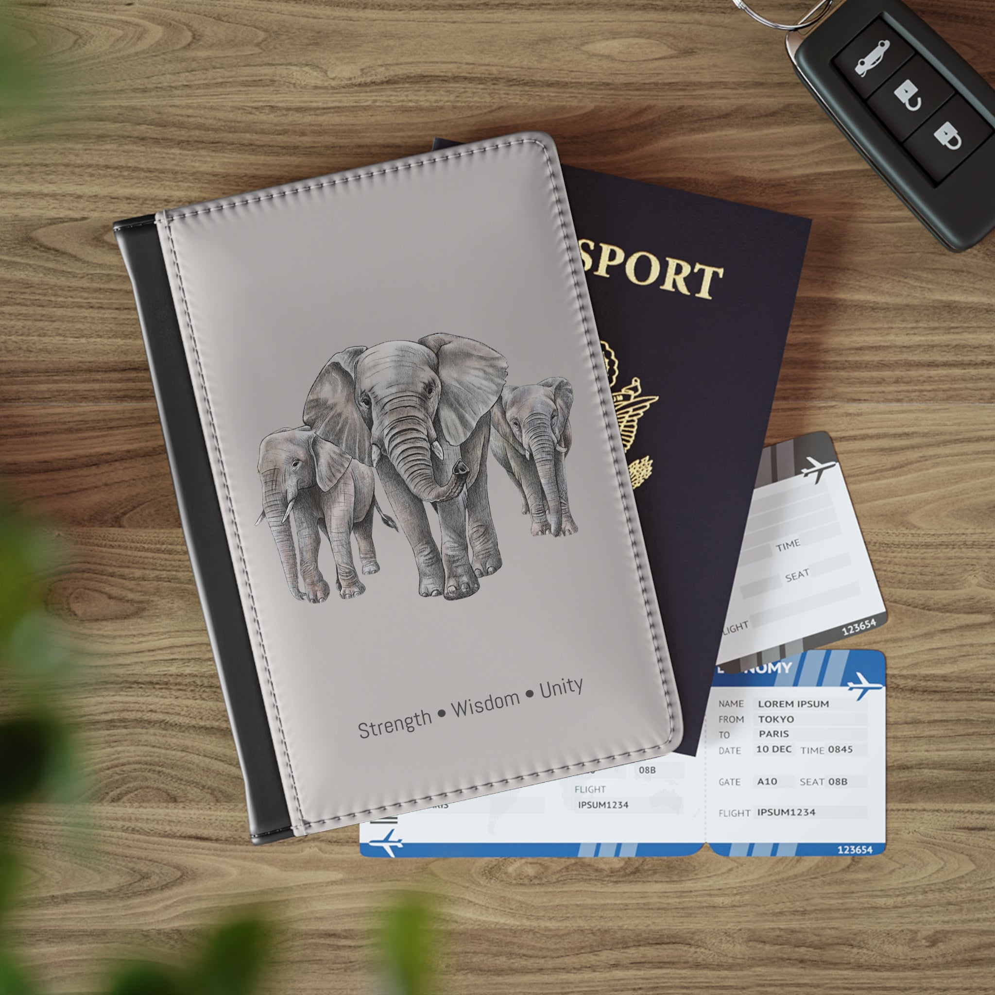 Strength in the Herd Passport Cover
