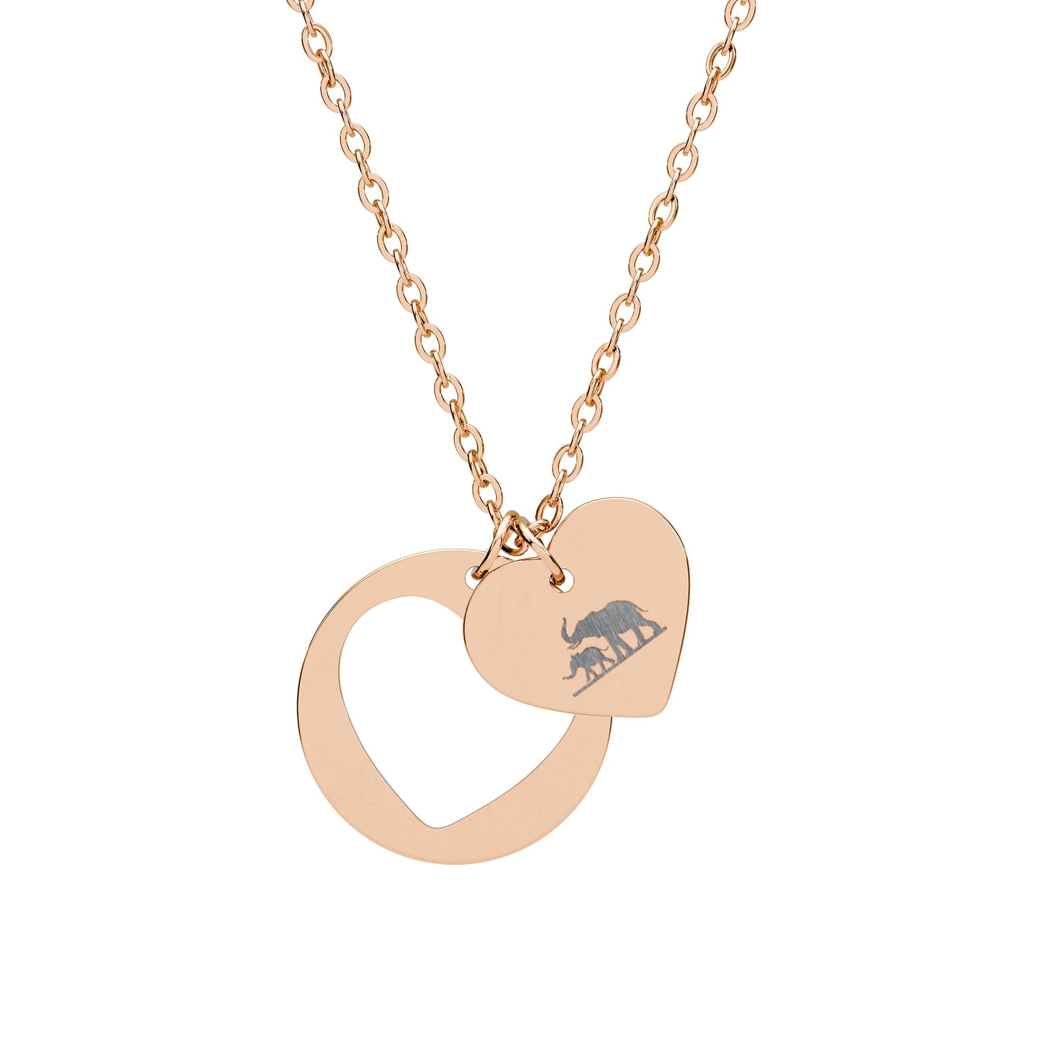 HERD Heart Cutout Necklace