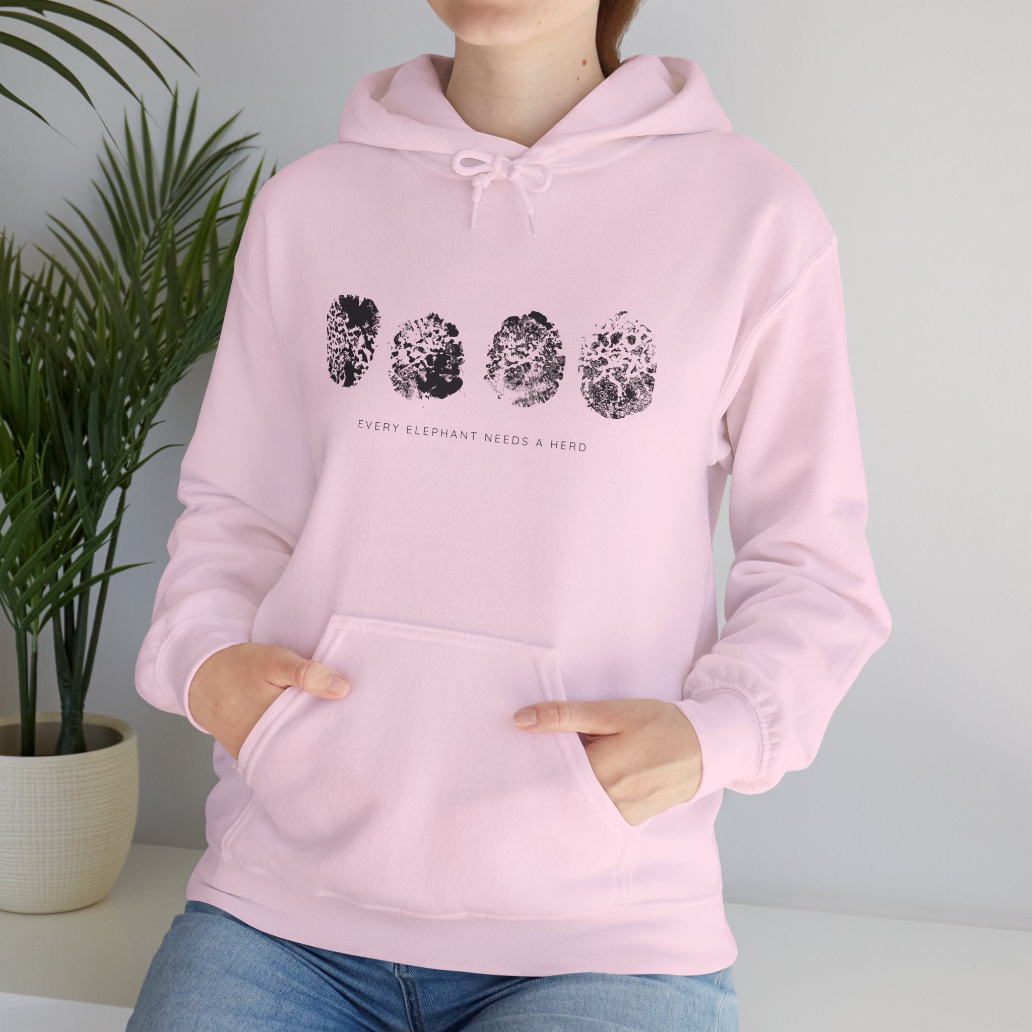 Footprints Unisex Heavy Blend™ Hooded Sweatshirt