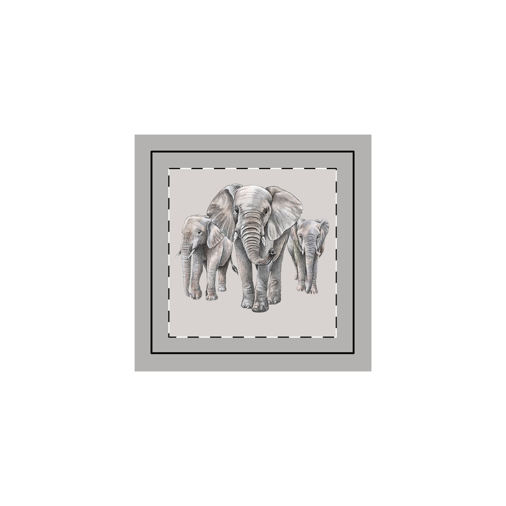 Strength in the Herd Throw Pillow Cover