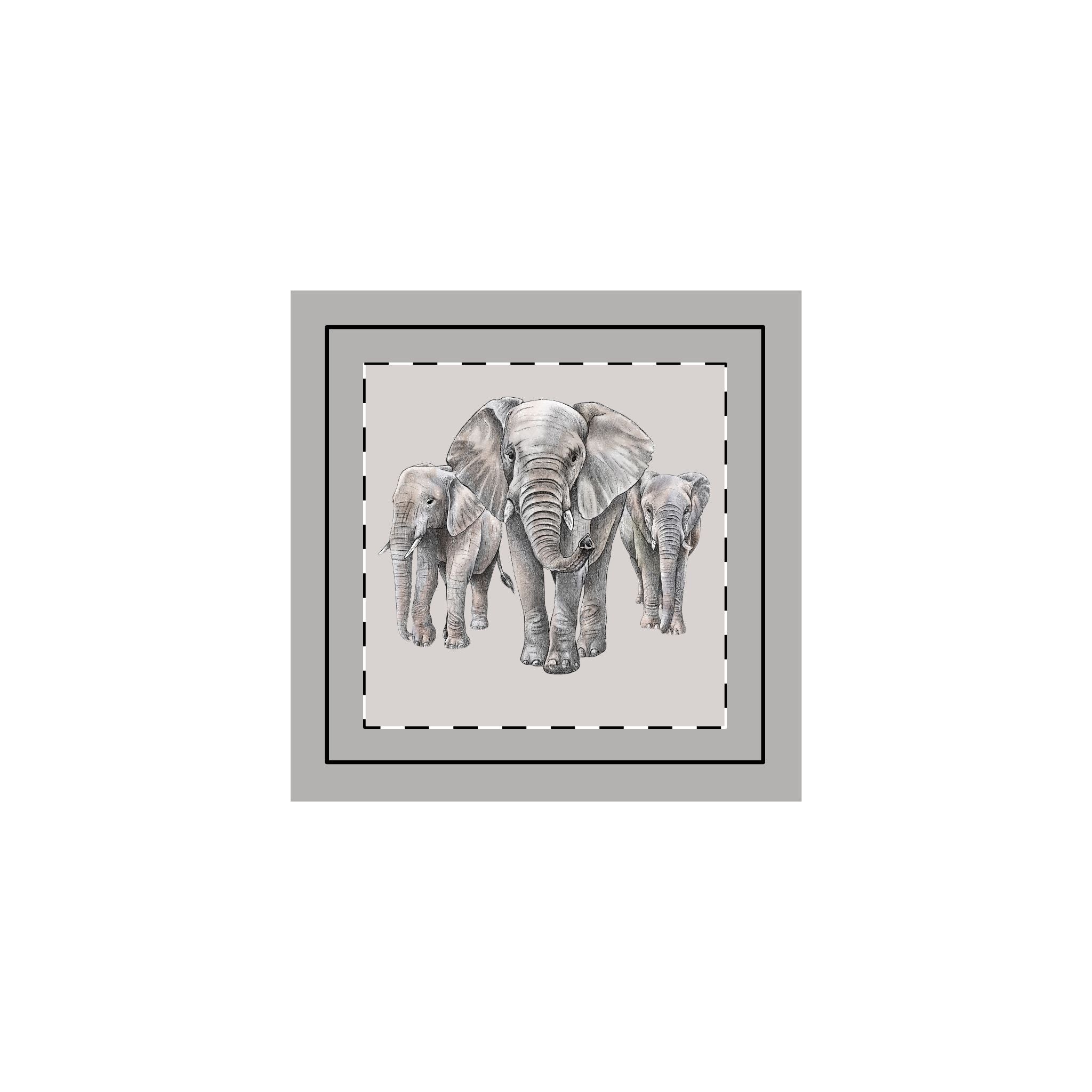 Strength in the Herd Throw Pillow Cover