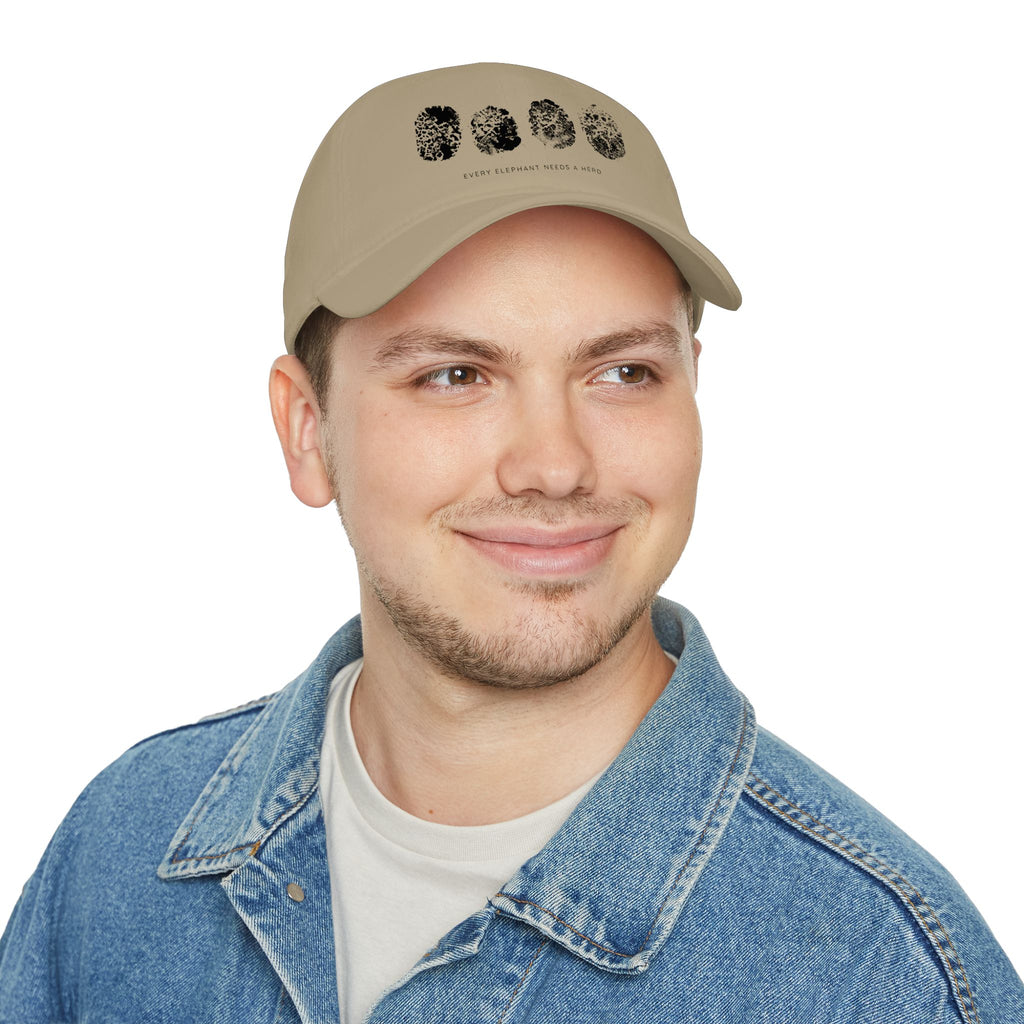 Footprints Low Profile Baseball Cap