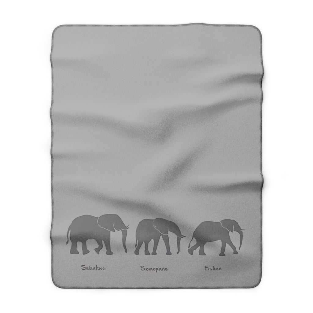 Fatherhood Sherpa Fleece Throw